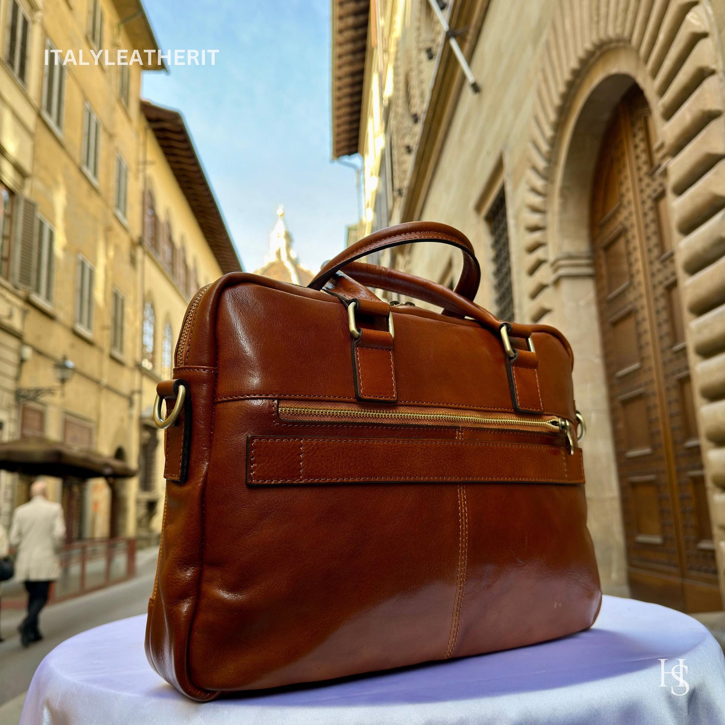 Italian Handmade Leather Briefcase Bags for Men | Elevate Your Style with Exquisite Craftsmanship made in Italy