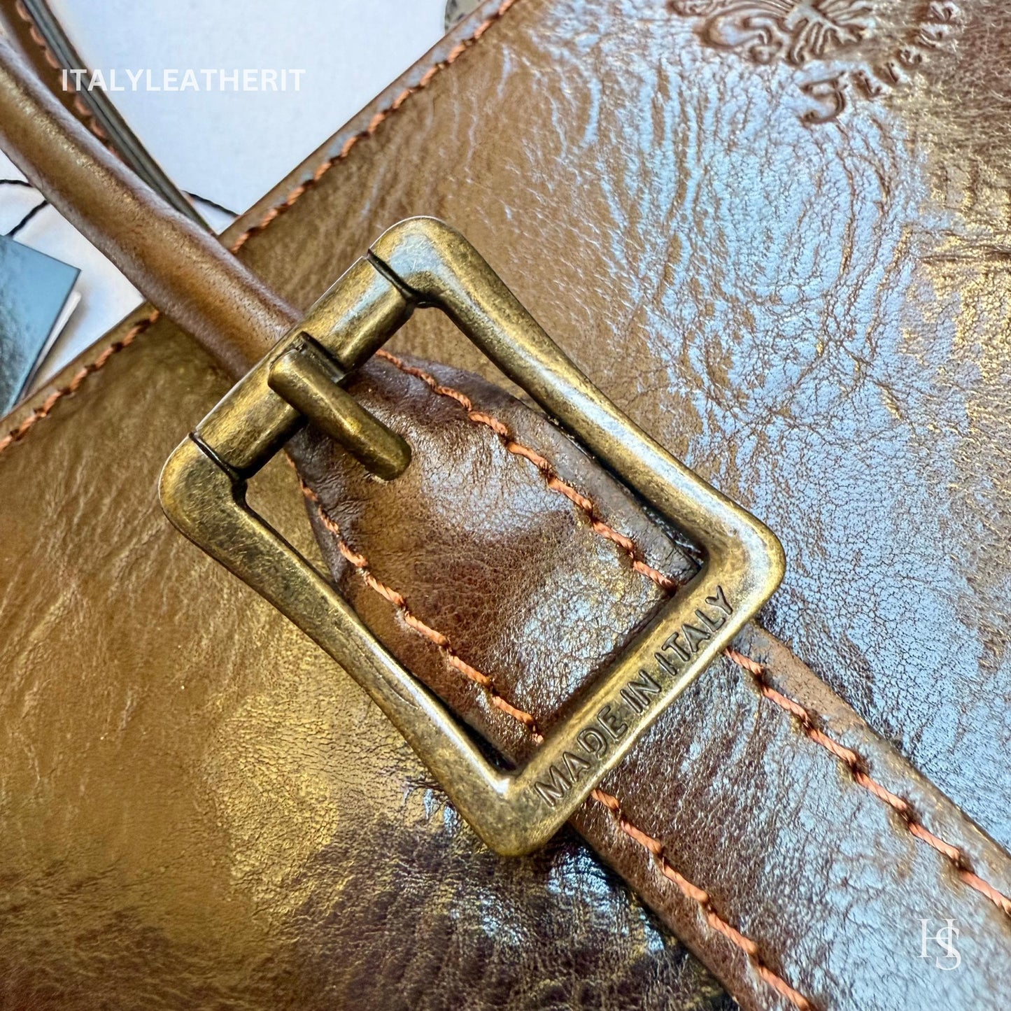 Italian Handmade Leather Bags For Women l l Elegant Leather Tote From Florence, shoulder leather bag