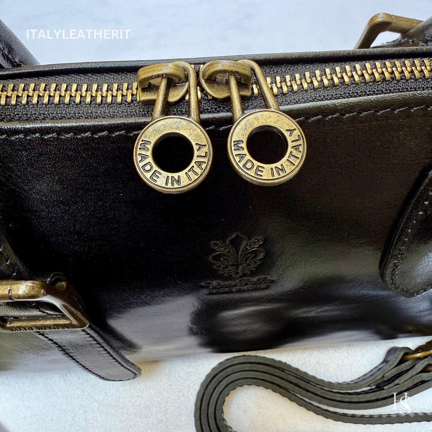 Italian Handmade Leather Bags For Women l l Elegant Leather Tote From Florence, shoulder leather bag