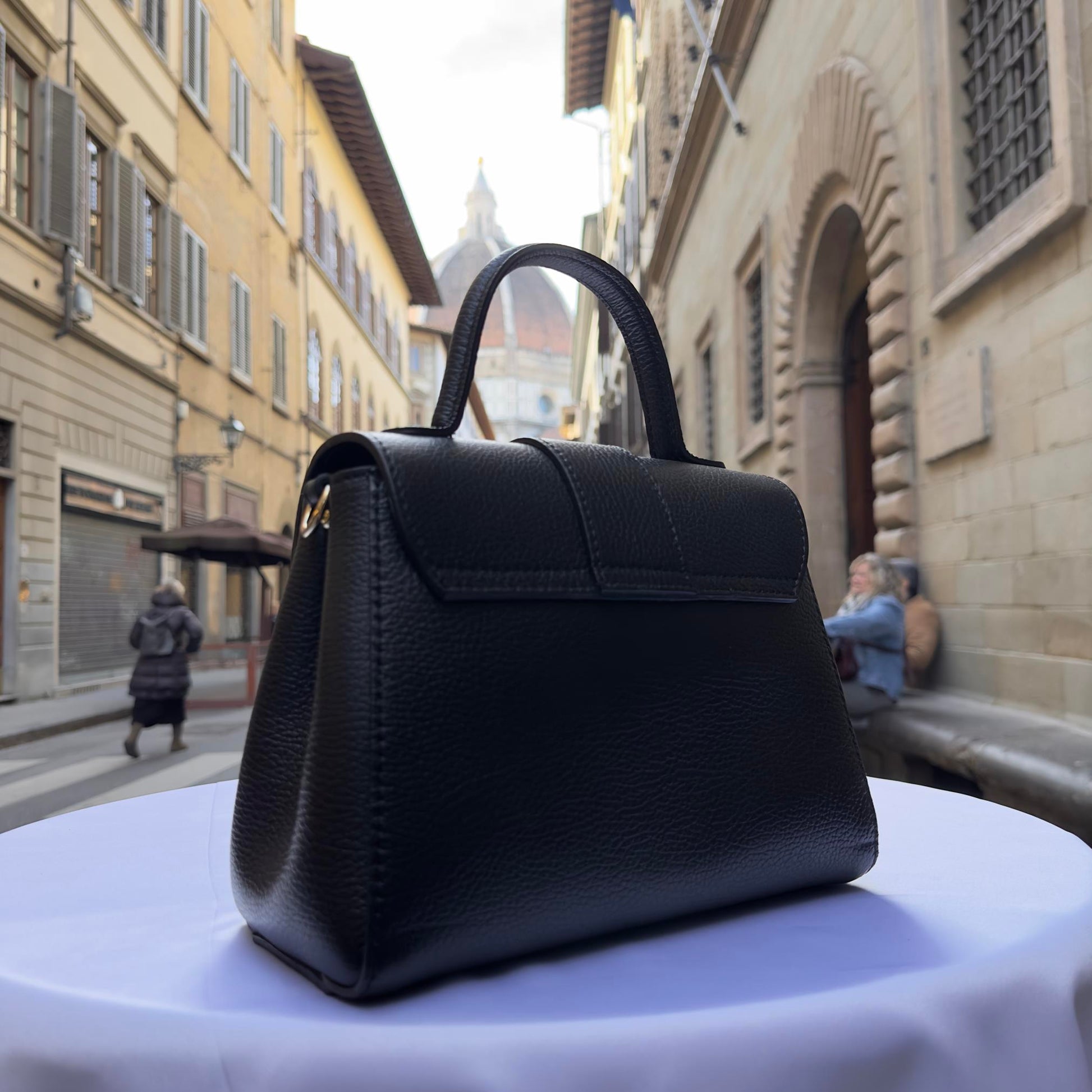 Handmade Leather Tote for Women  Italian Elegance from Florence - Italy Leather Shop