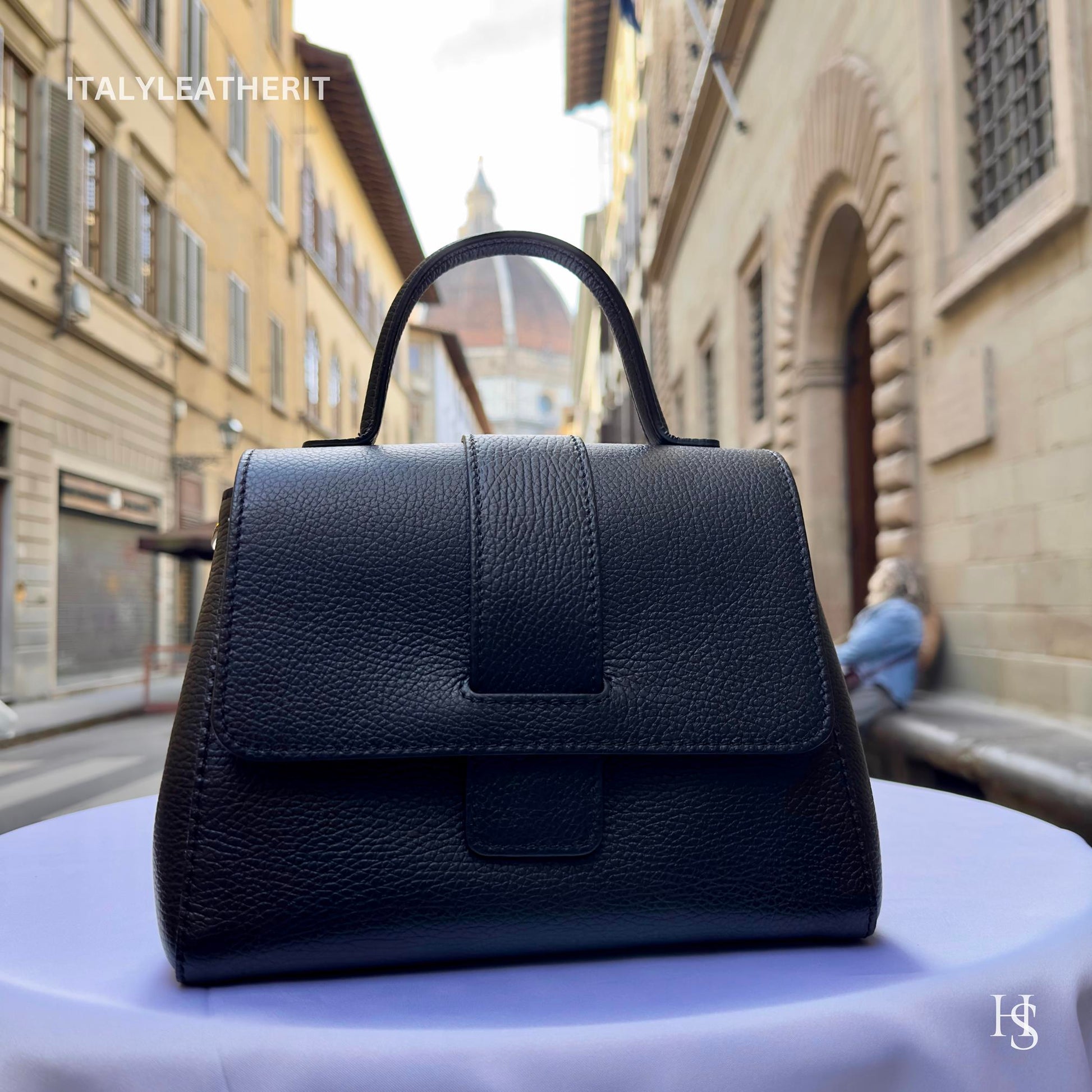 Handmade Leather Tote for Women  Italian Elegance from Florence - Italy Leather Shop