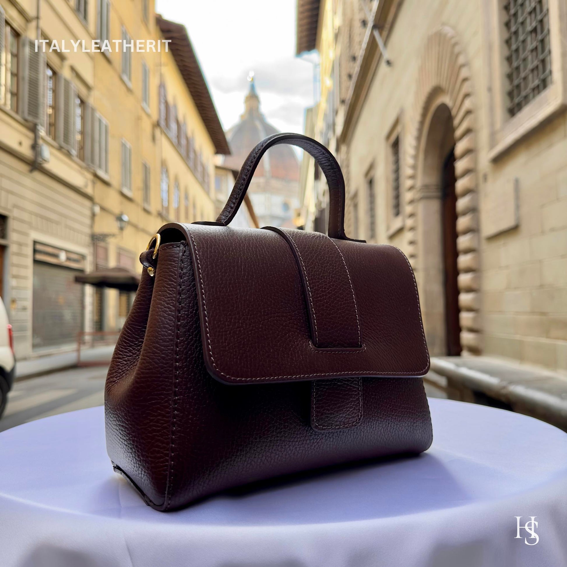 Handmade Leather Tote for Women  Italian Elegance from Florence - Italy Leather Shop