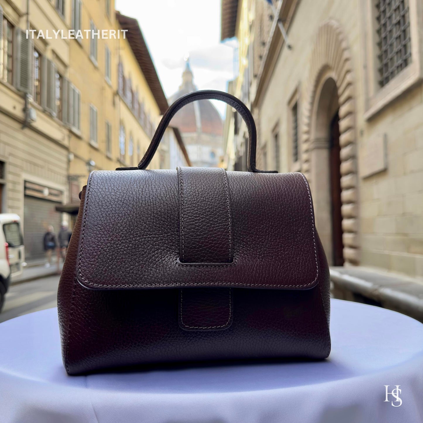 Handmade Leather Tote for Women  Italian Elegance from Florence - Italy Leather Shop