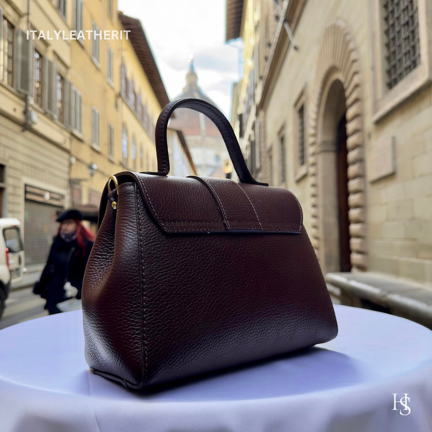 Handmade Leather Tote for Women  Italian Elegance from Florence - Italy Leather Shop