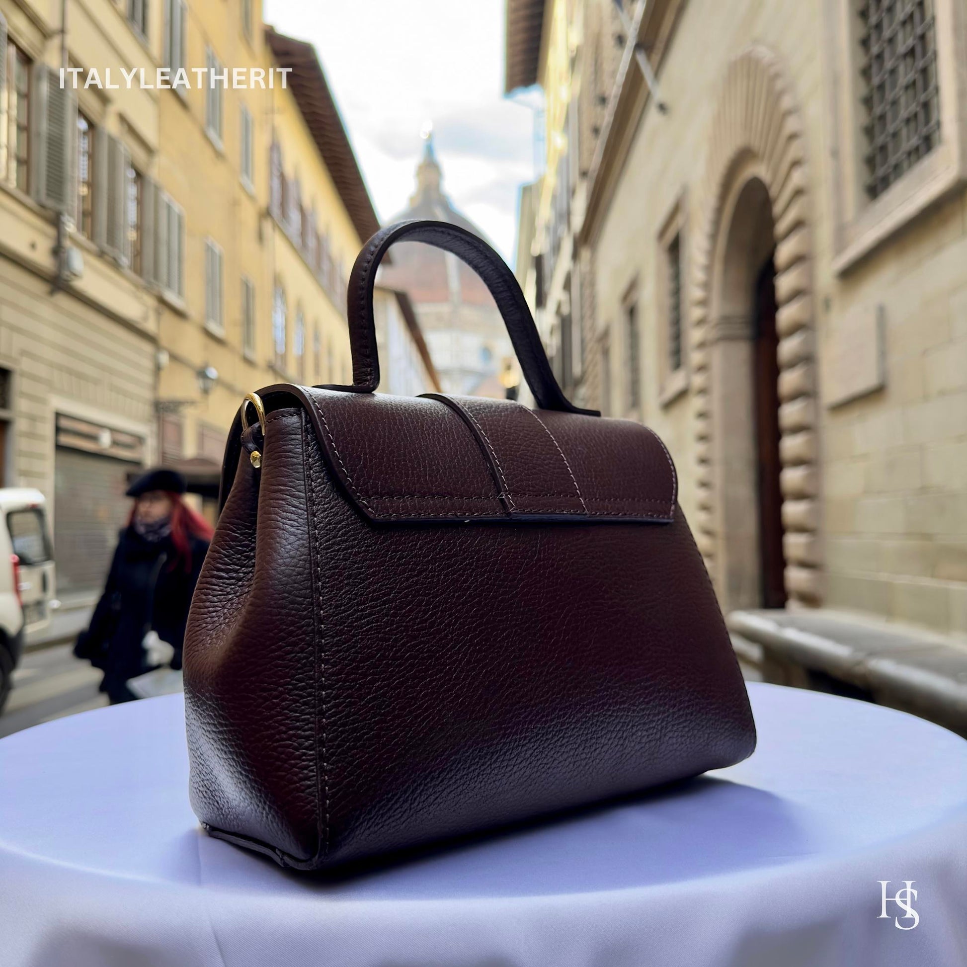 Handmade Leather Tote for Women  Italian Elegance from Florence - Italy Leather Shop