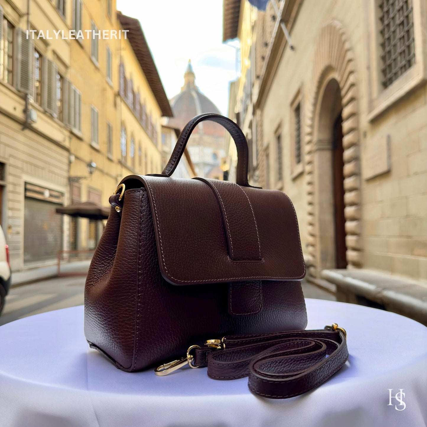 Handmade Leather Tote for Women  Italian Elegance from Florence - Italy Leather Shop