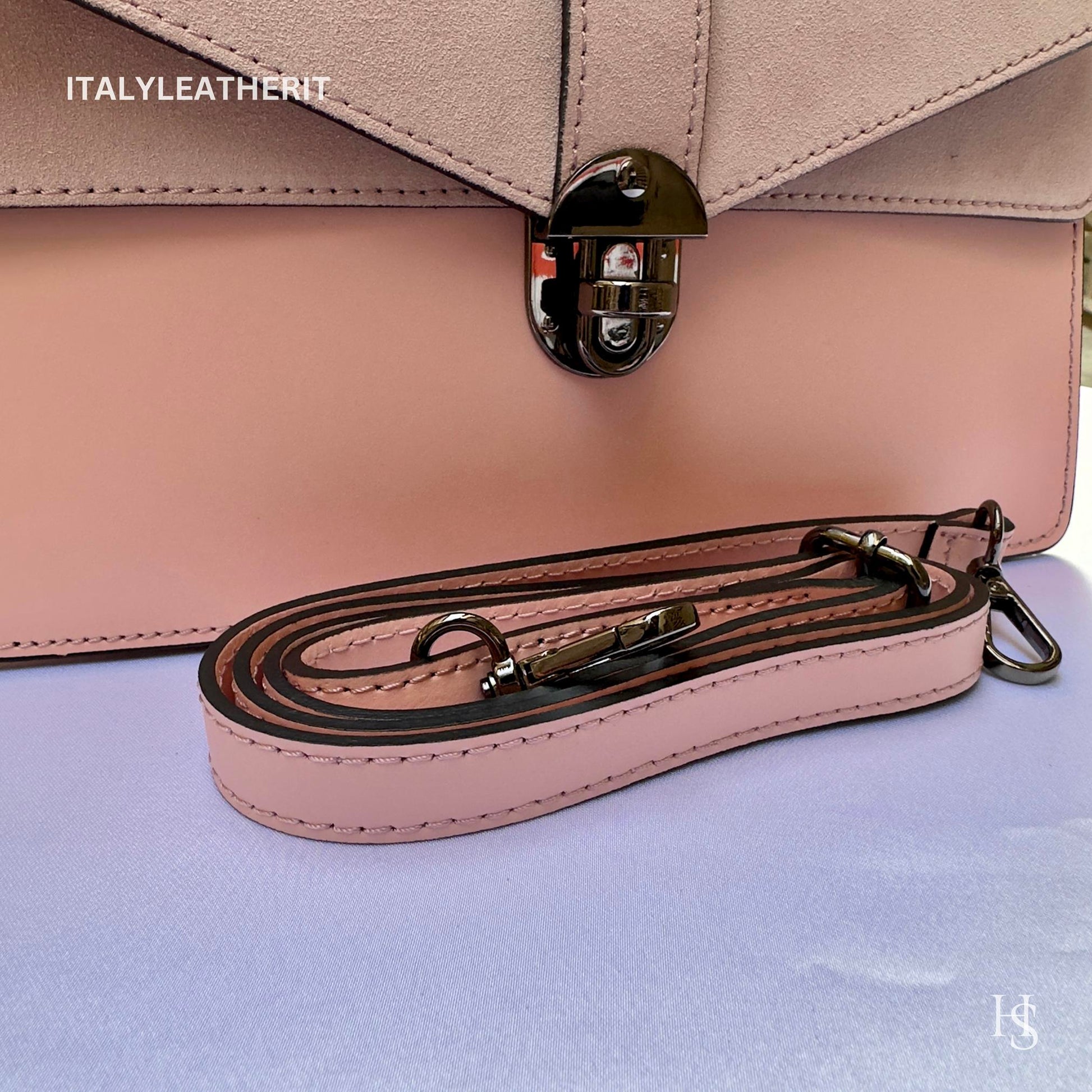 Italian Handmade Leather Top-Handle Bag Elegant Design from Florence - Italy Leather Shop