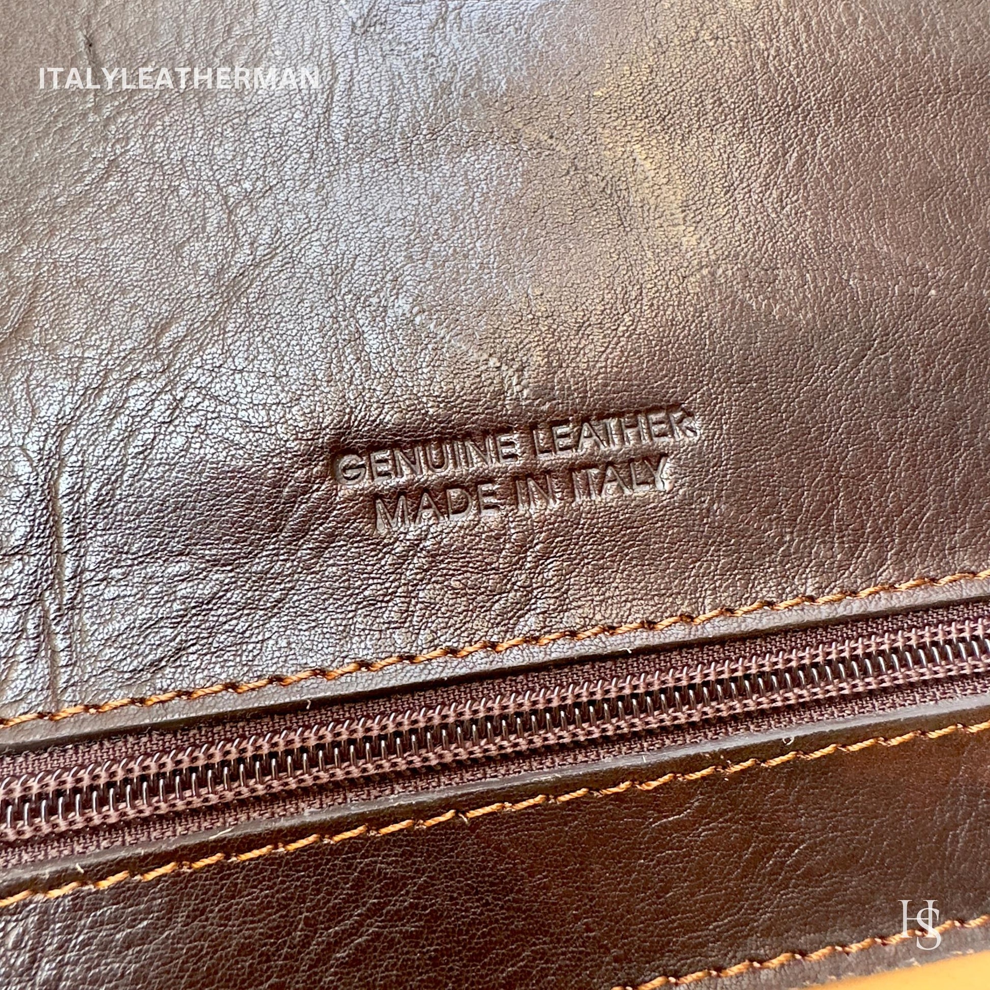 Italian Handmade Leather Briefcase Bags for Men | Elevate Your Style with Exquisite Craftsmanship made in Italy from Florence | shoulder bag - Italy Leather Shop