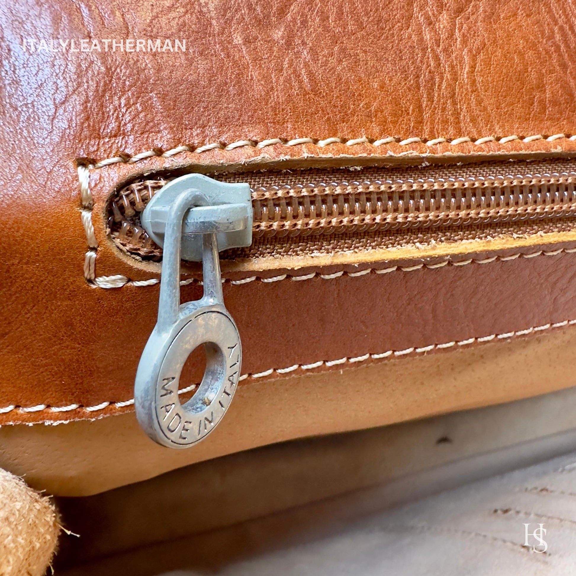 Italian Handmade Leather Briefcase Bags for Men | Elevate Your Style with Exquisite Craftsmanship made in Italy from Florence | shoulder bag - Italy Leather Shop