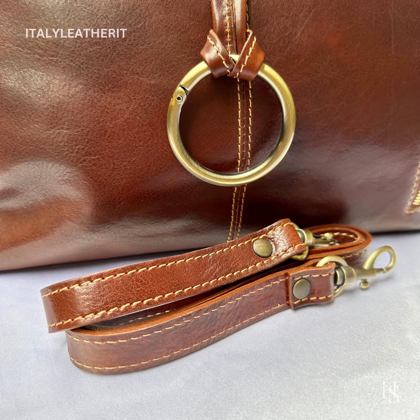 Handmade Italian Leather Tote Elegant Purse for Everyday Use - Italy Leather Shop