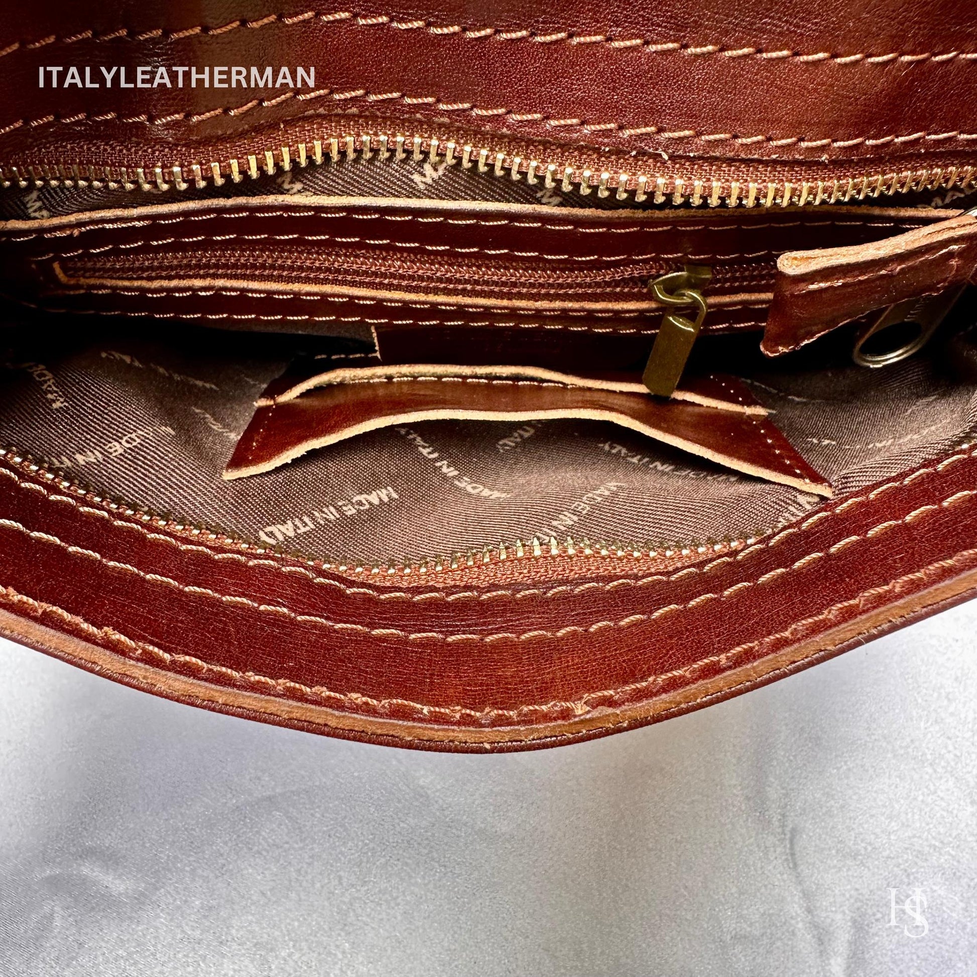 Italian Handmade Leather Crossbody Bags for Men Made In Italy from - Italy Leather Shop