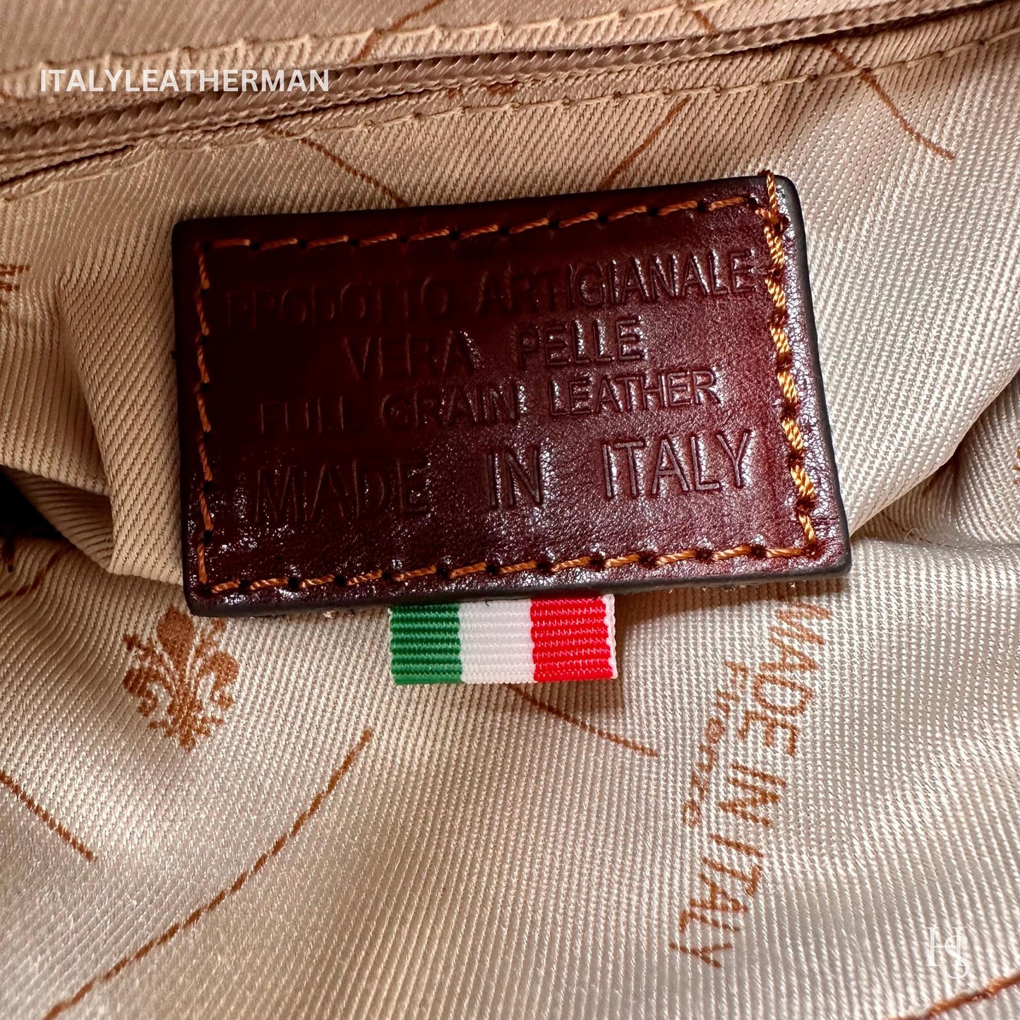 Italian Handmade Leather Crossbody Bags for Men Made In Italy from Florence - Italy Leather Shop