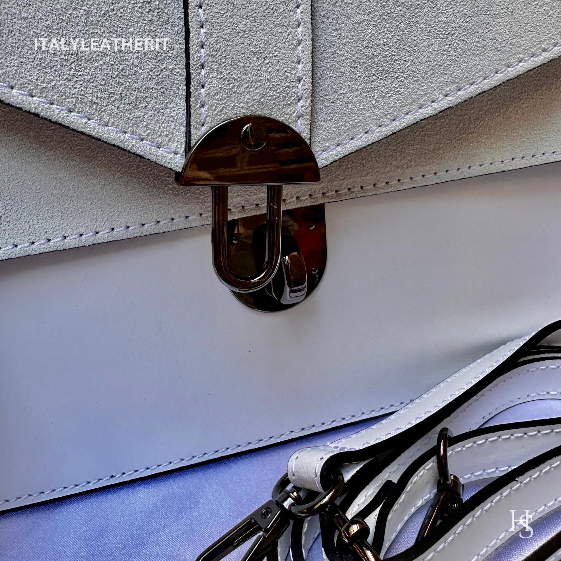 Italian Handmade Leather Top-Handle Bag Elegant Design from Florence - Italy Leather Shop
