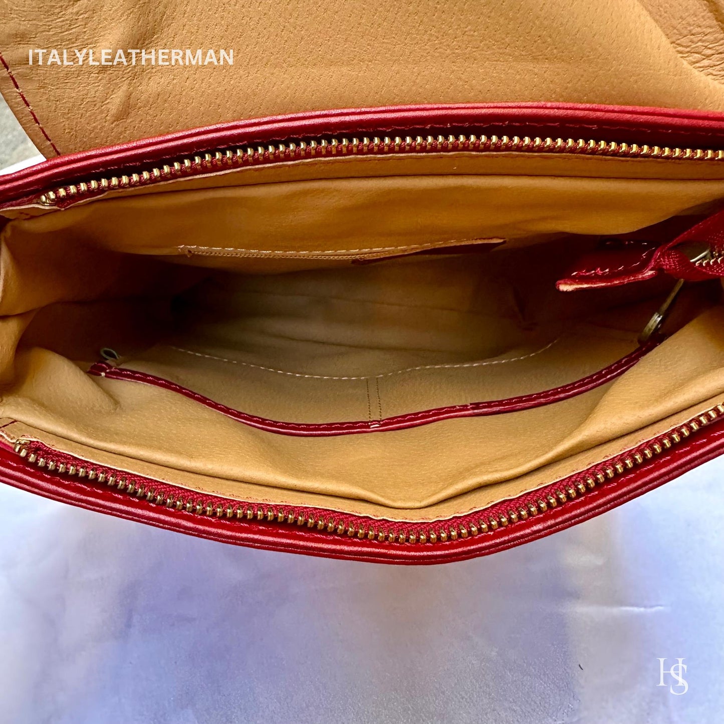 Italian Handmade Leather Crossbody Bags for Men Made In Italy from Florence - Italy Leather Shop