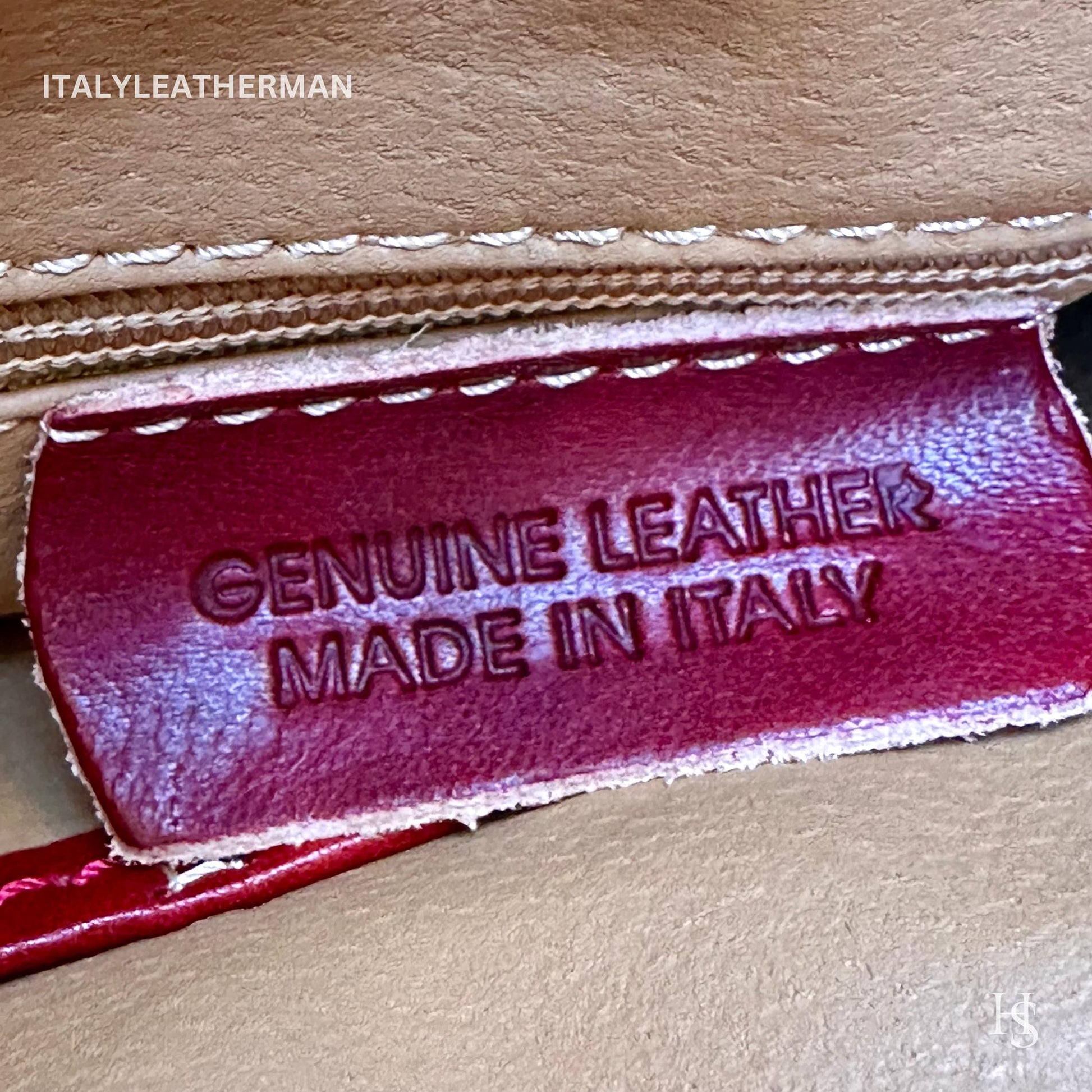 Italian Handmade Leather Crossbody Bags for Men Made In Italy from Florence - Italy Leather Shop