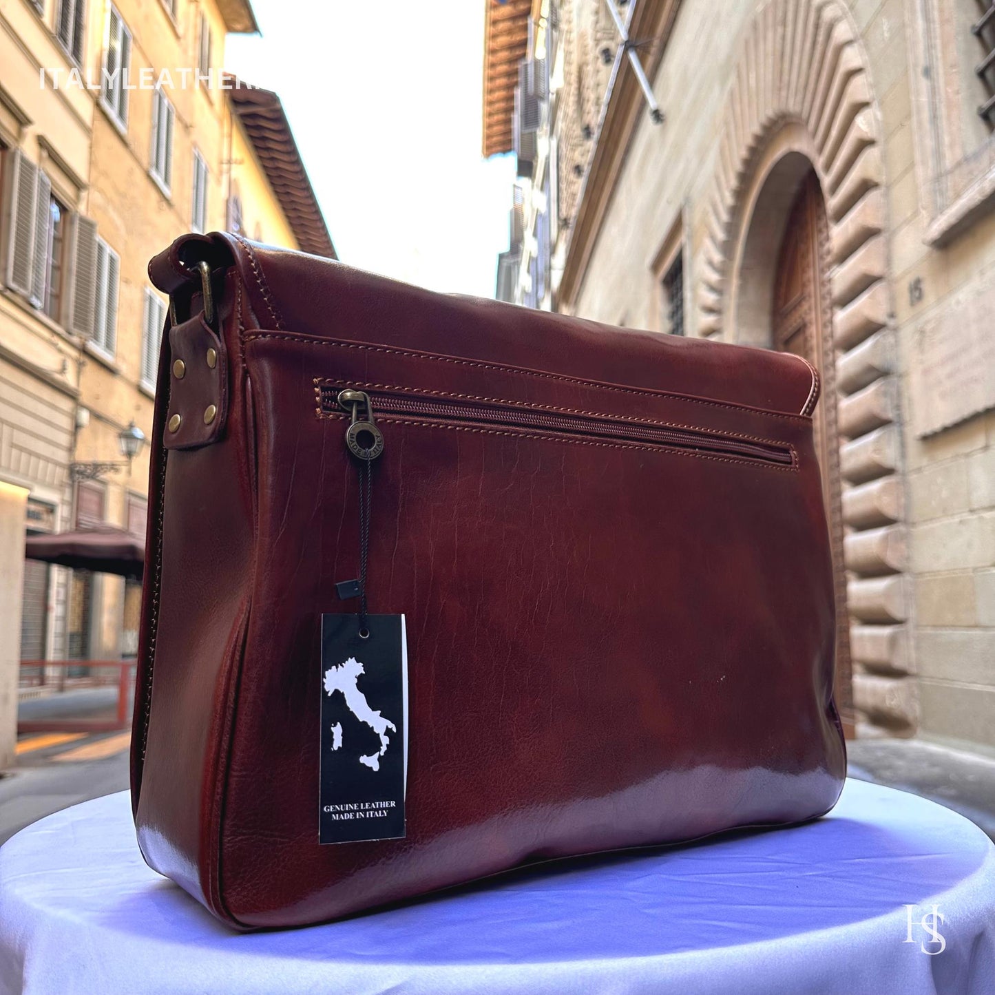Italian Handmade Leather Satchels Bags for Men | Elevate Your Style with Exquisite Craftsmanship made in Italy from Florence - Italy Leather Shop