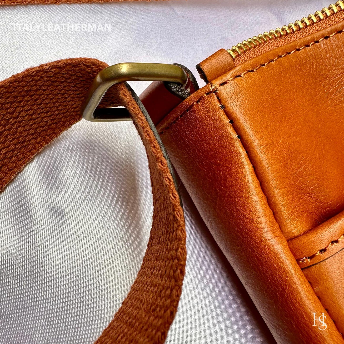 Italian Handmade Leather Crossbody Bags for Men Made In Italy from Florence - Italy Leather Shop