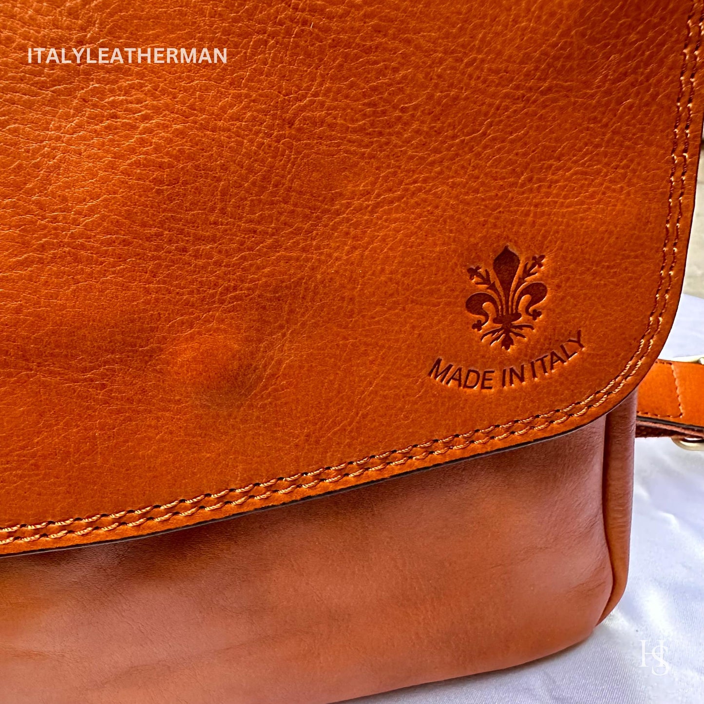 Italian Handmade Leather Crossbody Bags for Men Made In Italy from - Italy Leather Shop