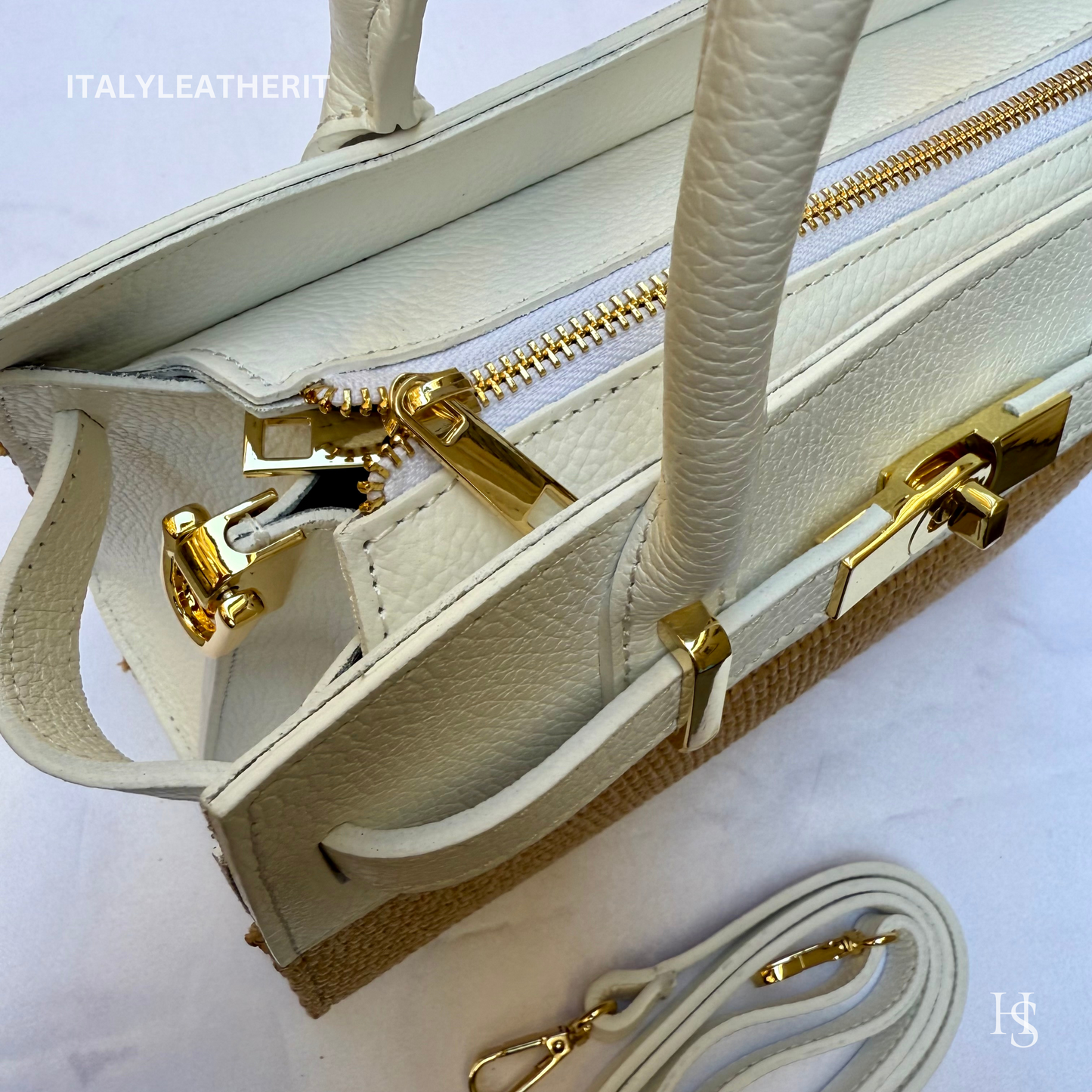 Elegant Italian Leather & Straw Bags for Women Handmade in Florence - Italy Leather Shop