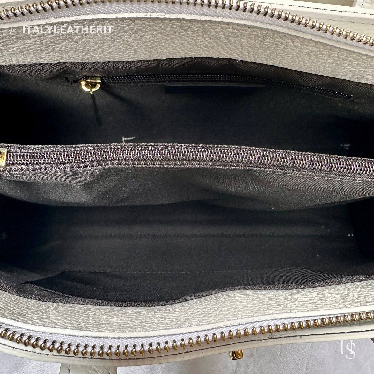 Italian Leather Tote for Women – Gold Hardware, Handmade in Florence - Italy Leather Shop