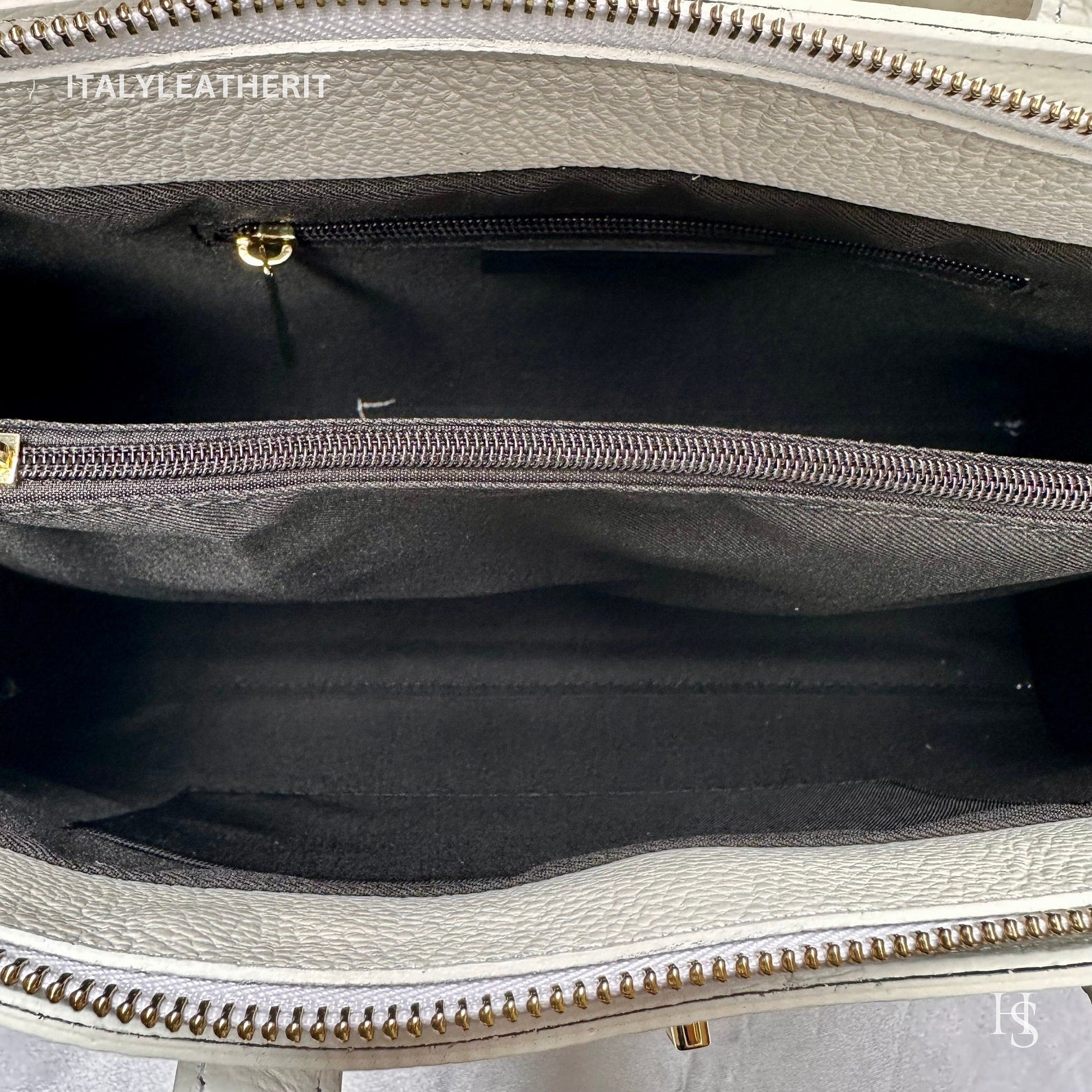 Italian Leather Tote for Women – Gold Hardware, Handmade in Florence - Italy Leather Shop