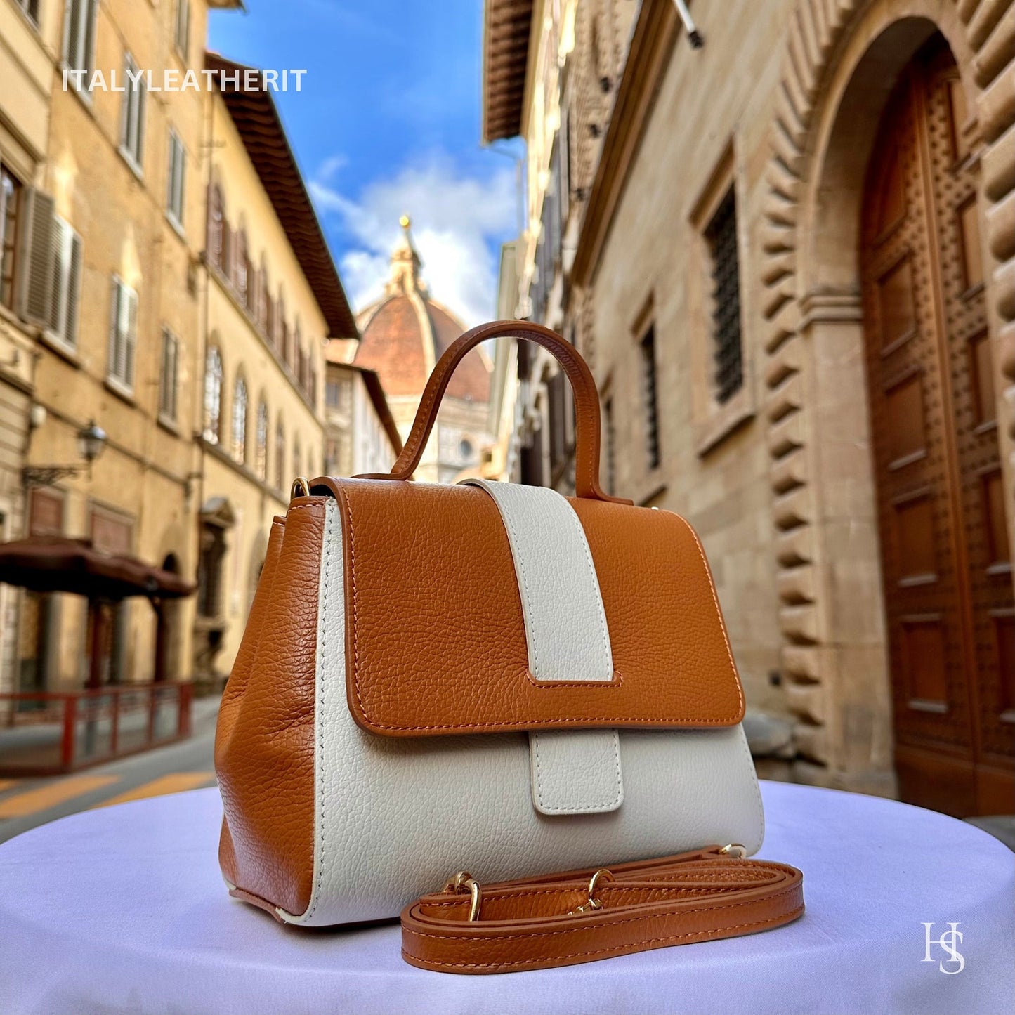 Handmade Leather Tote for Women  Italian Elegance from Florence - Italy Leather Shop
