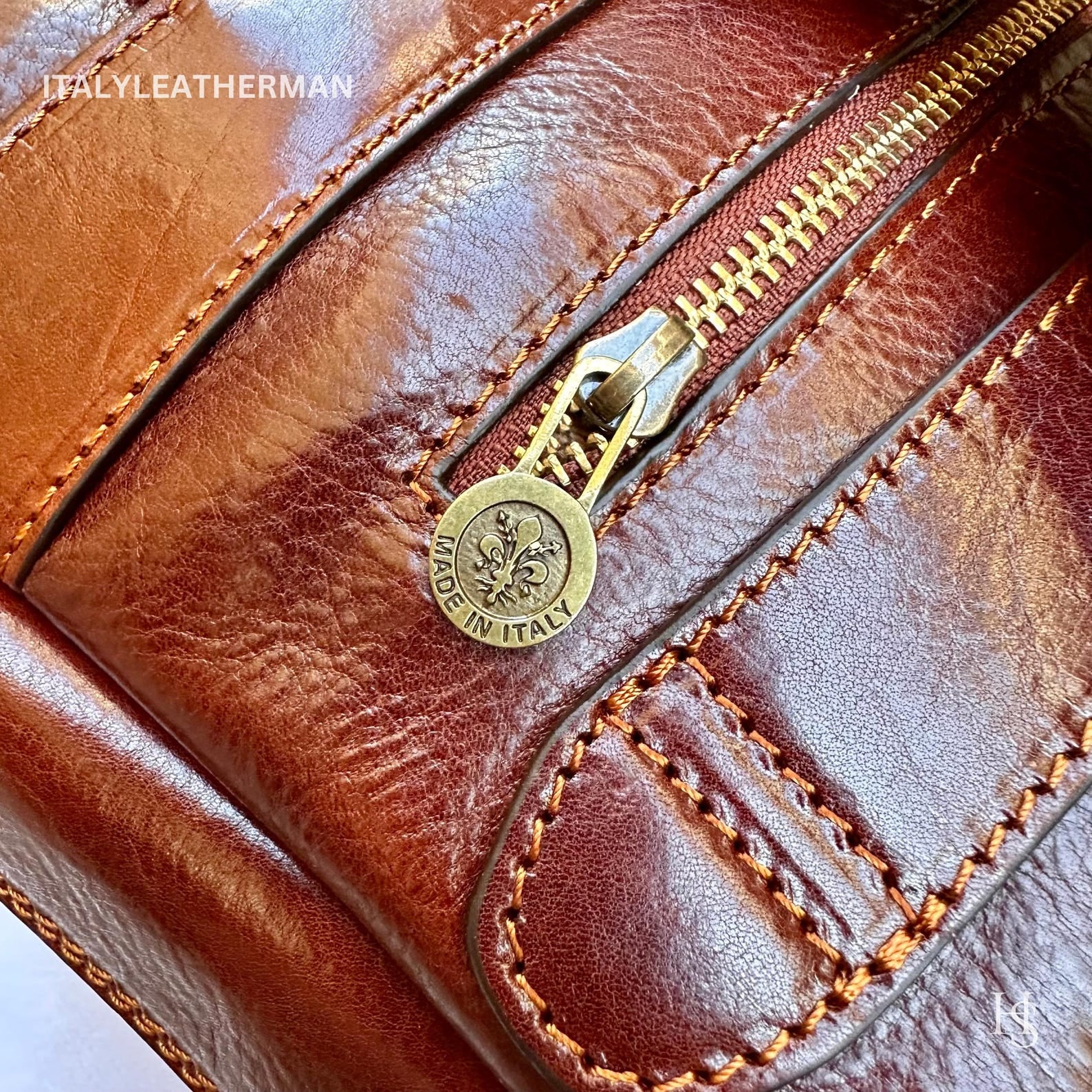Italian Handmade Leather Backpack Elevate Your Style with Exquisite Craftsmanship - Italy Leather Shop
