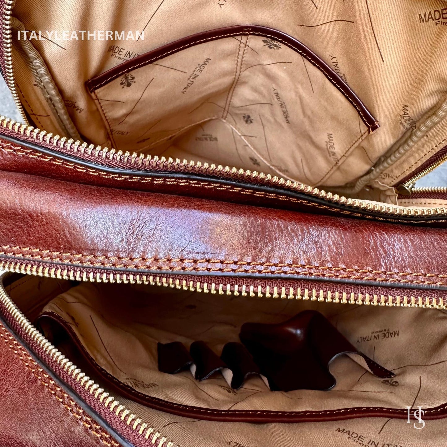 Italian Handmade Leather Backpack Elevate Your Style with Exquisite Craftsmanship - Italy Leather Shop