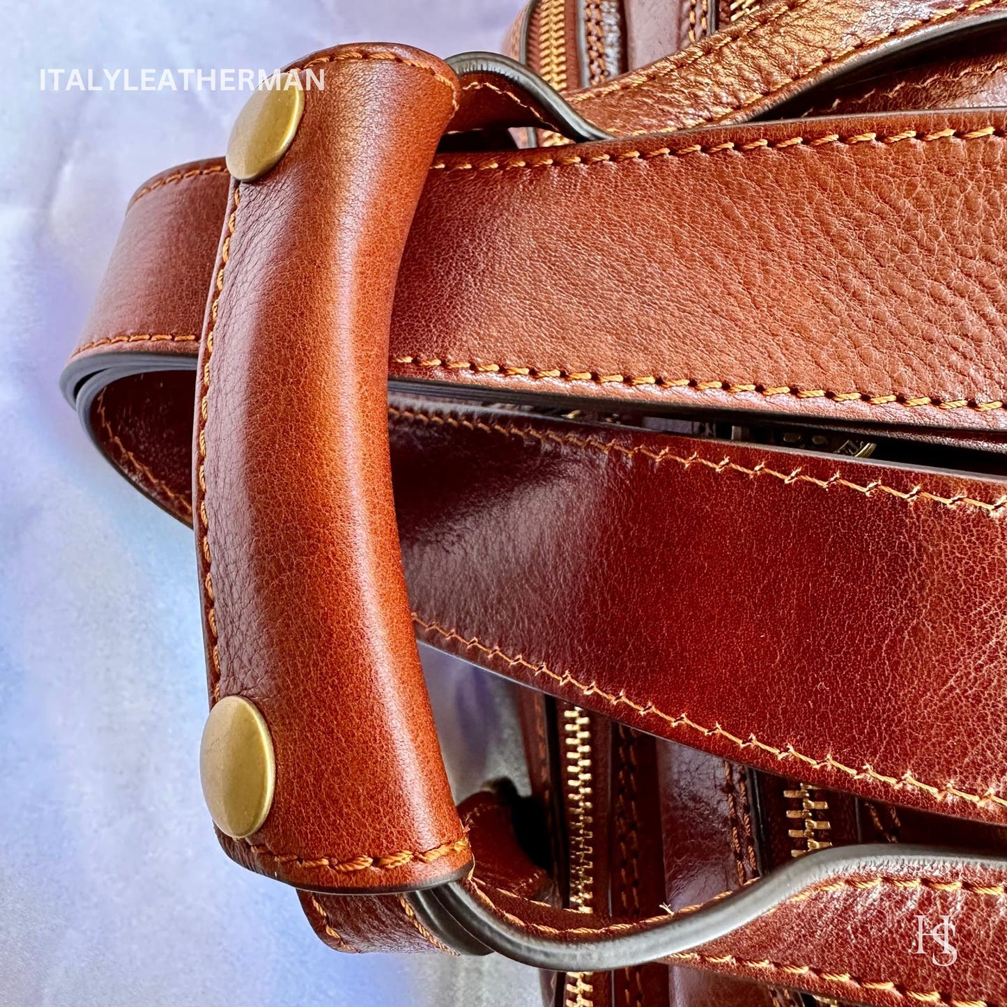 Italian Handmade Leather Backpack Elevate Your Style with Exquisite Craftsmanship - Italy Leather Shop