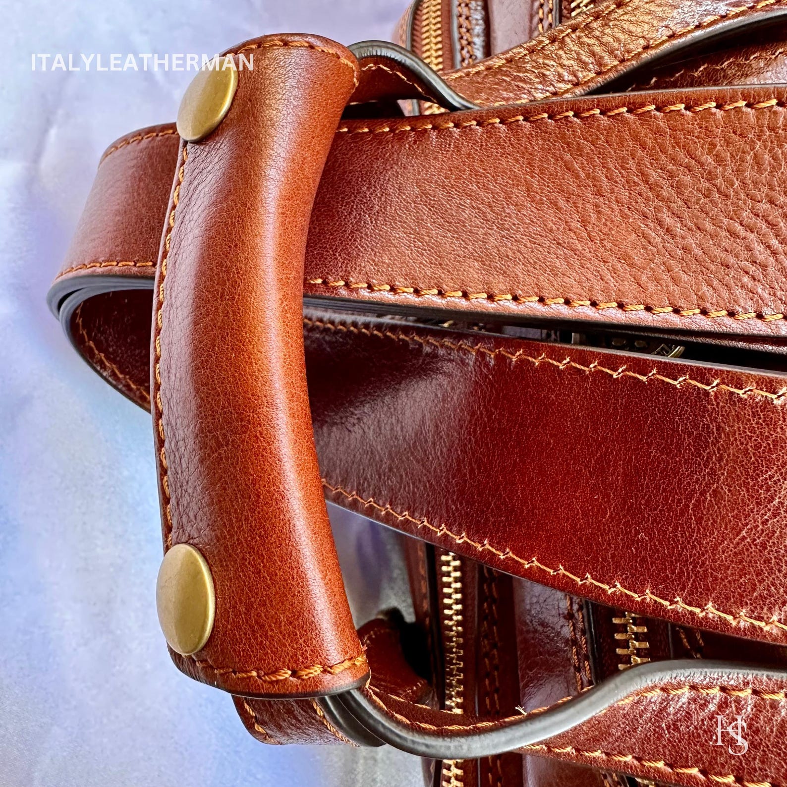 Italian Handmade Leather Backpack Elevate Your Style with Exquisite Craftsmanship - Italy Leather Shop