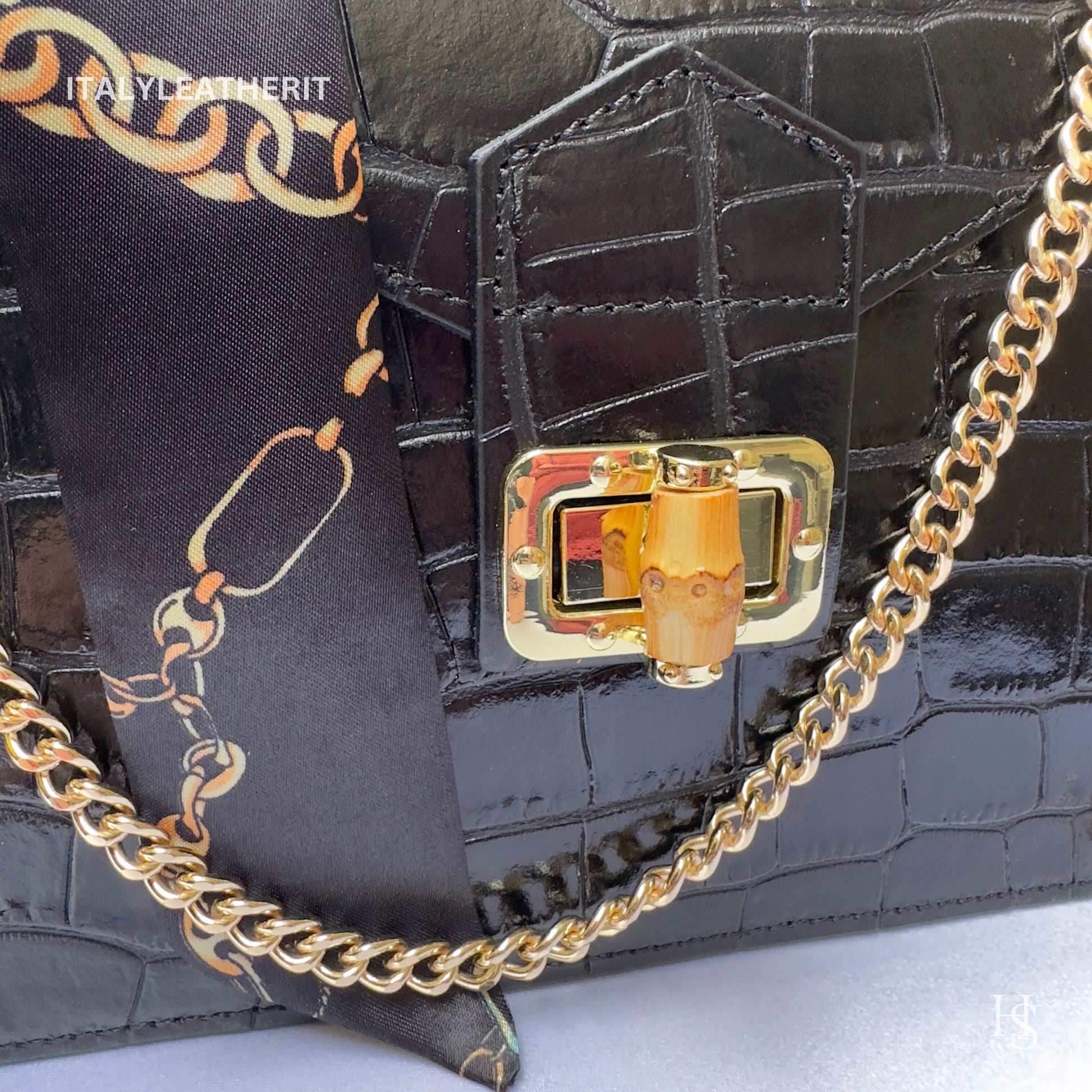 Italian Handmade Leather Bags For Woman l l Elegant Leather Tote From Florence ll Handmade Italy