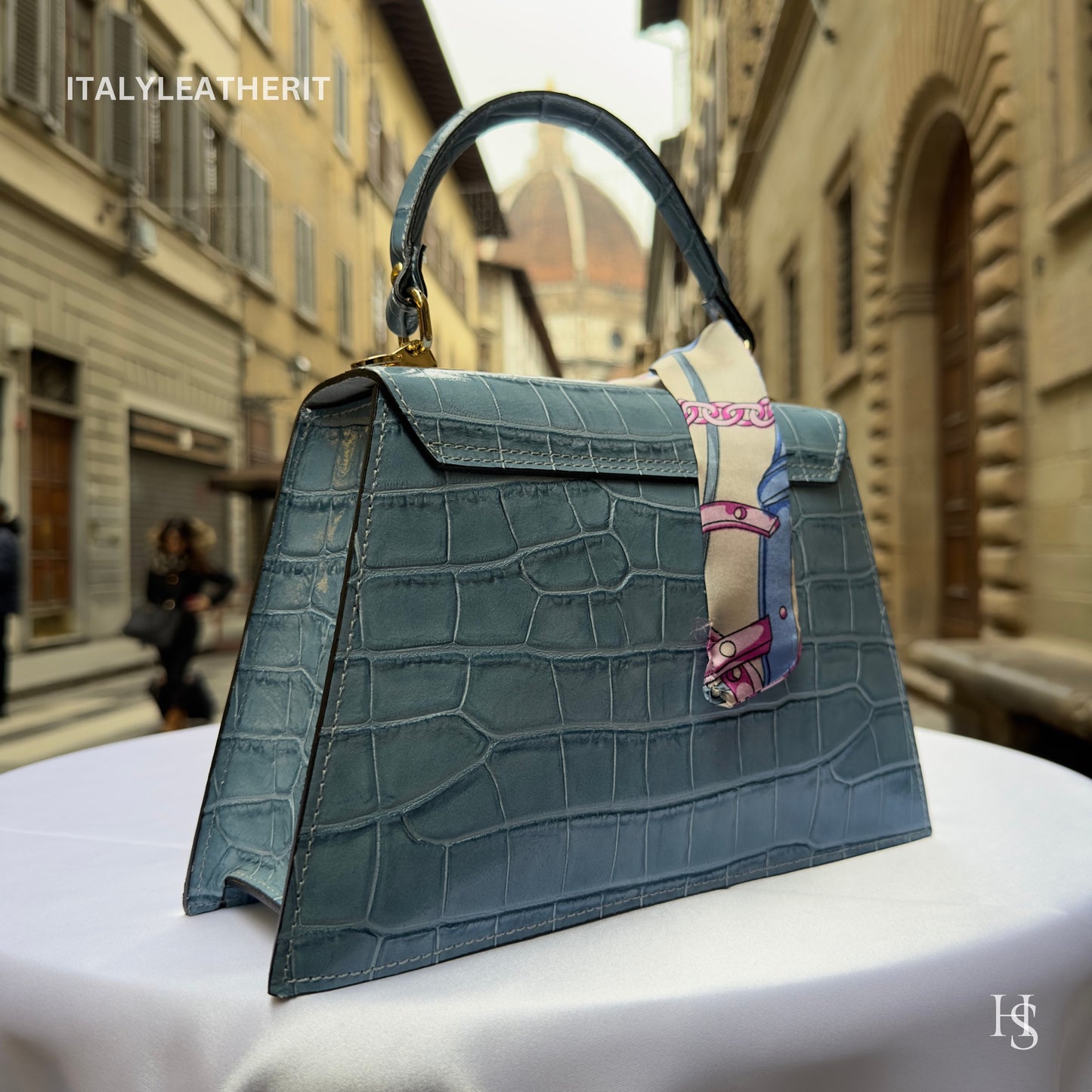 Italian Handmade Leather Bags For Women l l Elegant Leather Tote From Florence, Stylish Handbag, Premium Leather