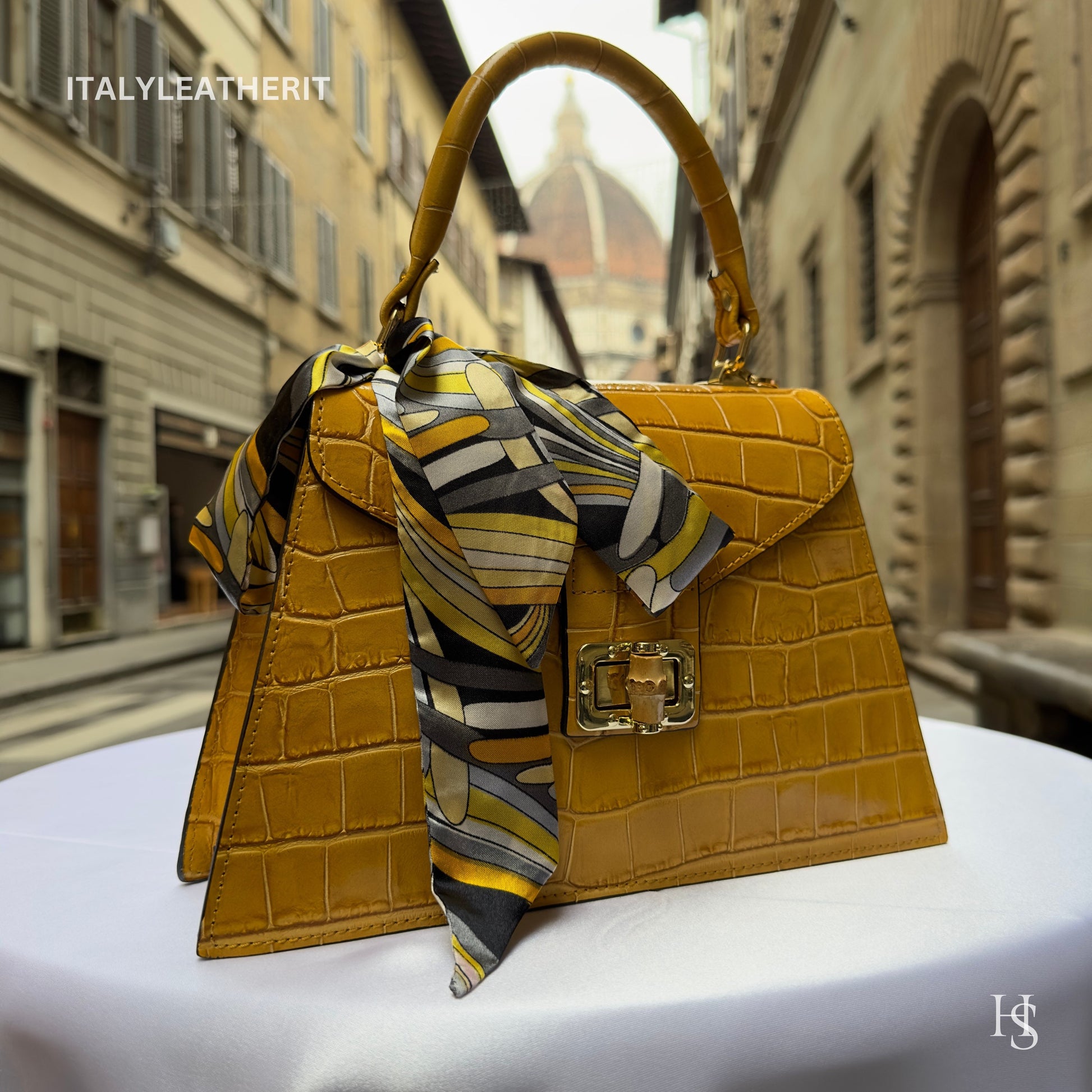 Italian Handmade Leather Bags For Women l l Elegant Leather Tote From Florence, Made in Italy, top hand leather bag