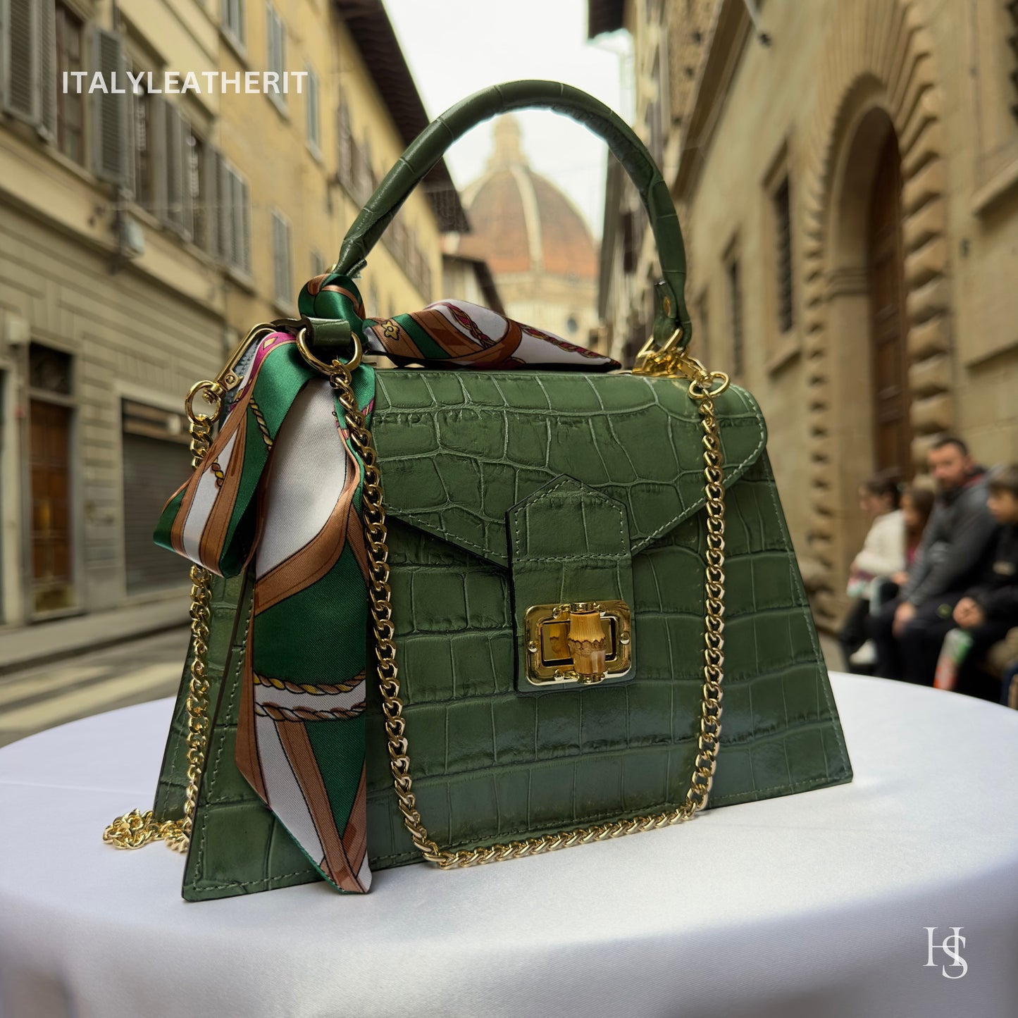 Italian Handmade Leather Bags For Woman l l Elegant Leather Tote From Florence || Made in Italy, Premium Purse
