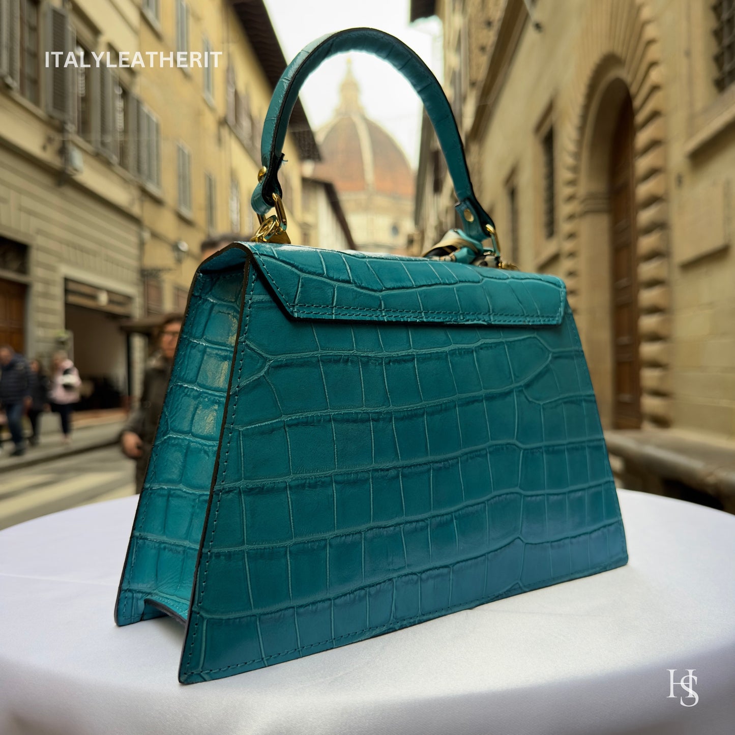 Handmade Italian Leather Bags for Women | Elegant Leather Tote from Florence | Made in Italy