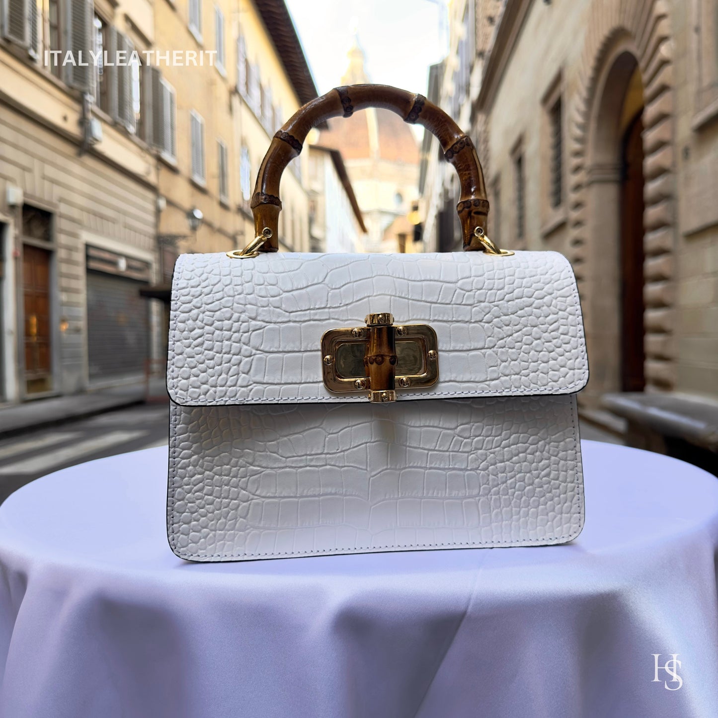 Italian Handmade Leather Bags For Woman l l Elegant Leather Tote From Florence
