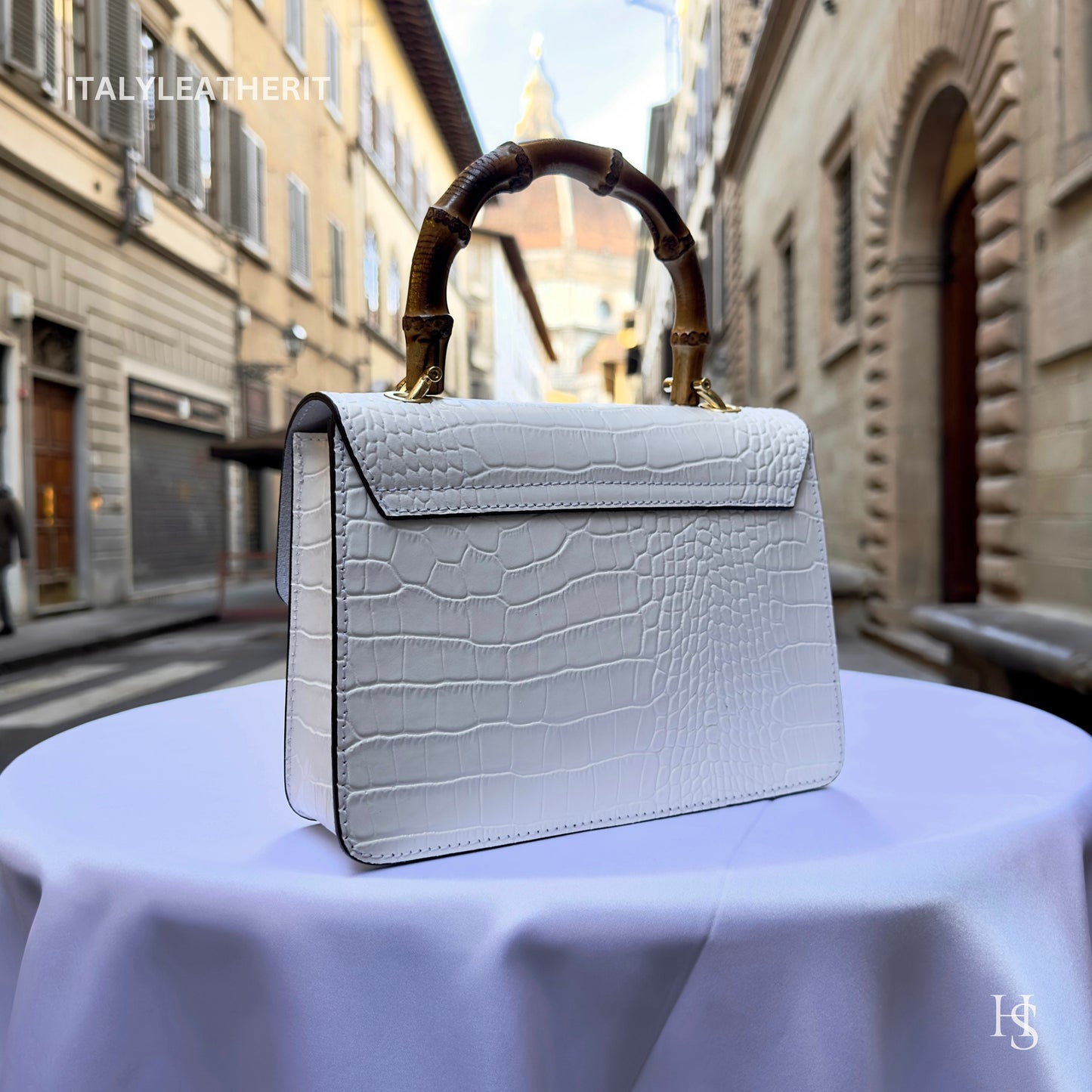 Italian Handmade Leather Bags For Woman l l Elegant Leather Tote From Florence