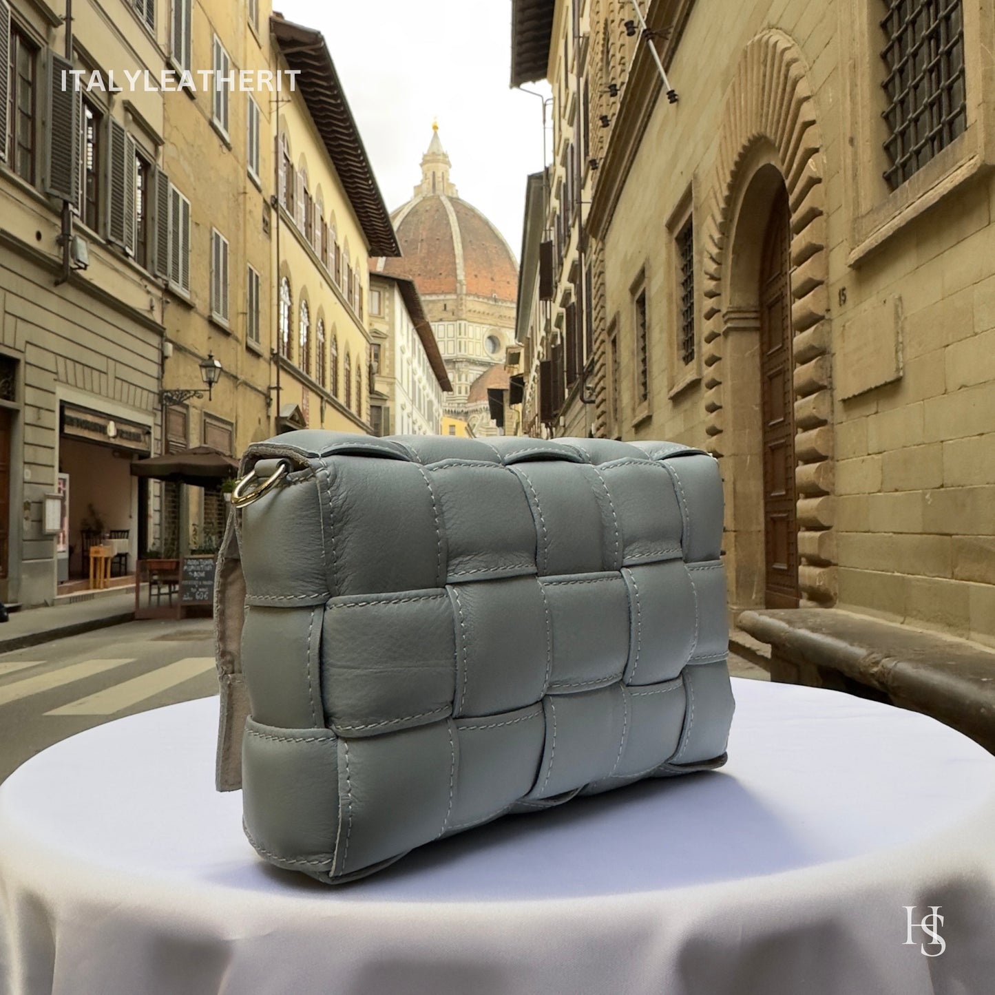 Italian Handmade Leather Bags For Woman l l Elegant Leather Tote From Florence, soft leather, Made in Italy