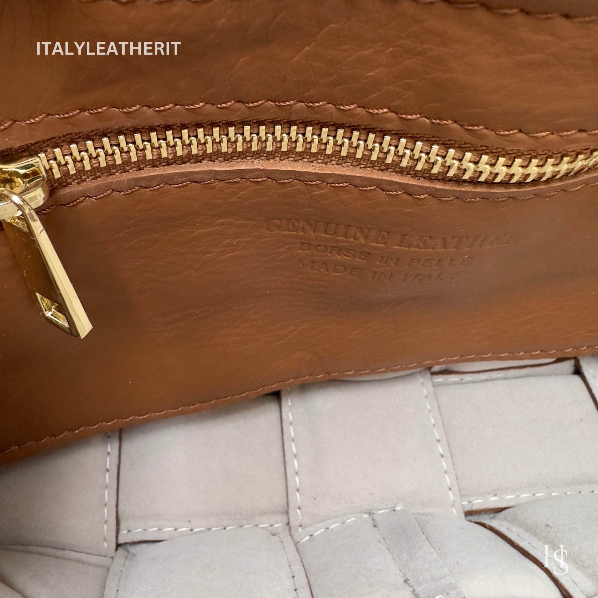 Italian Handmade Leather Bags For Women | Elegant Brown Crossbody Tote From Florence | Perfect Gift For Her