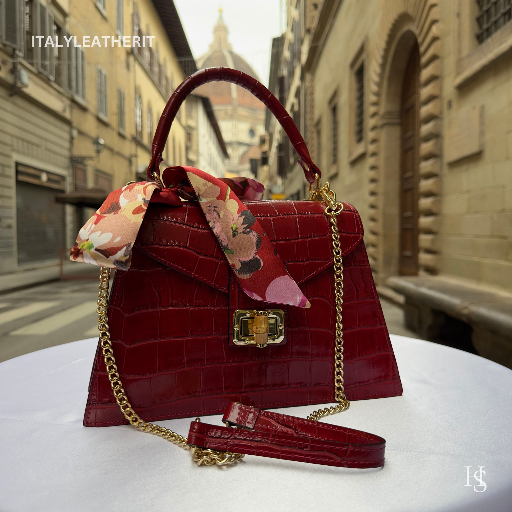 Italian Handmade Leather Bags For Women l l Elegant Leather Tote From Florence, top handbag