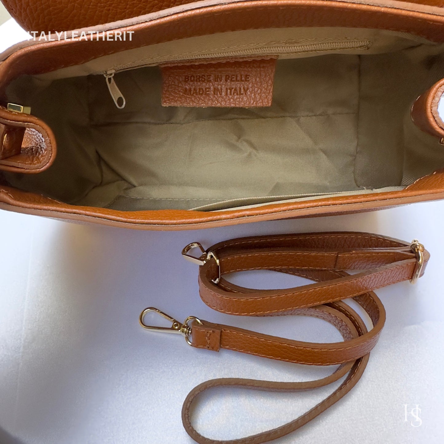 Italian Handmade Leather Bags For Woman l l Elegant Leather Tote From Florence
