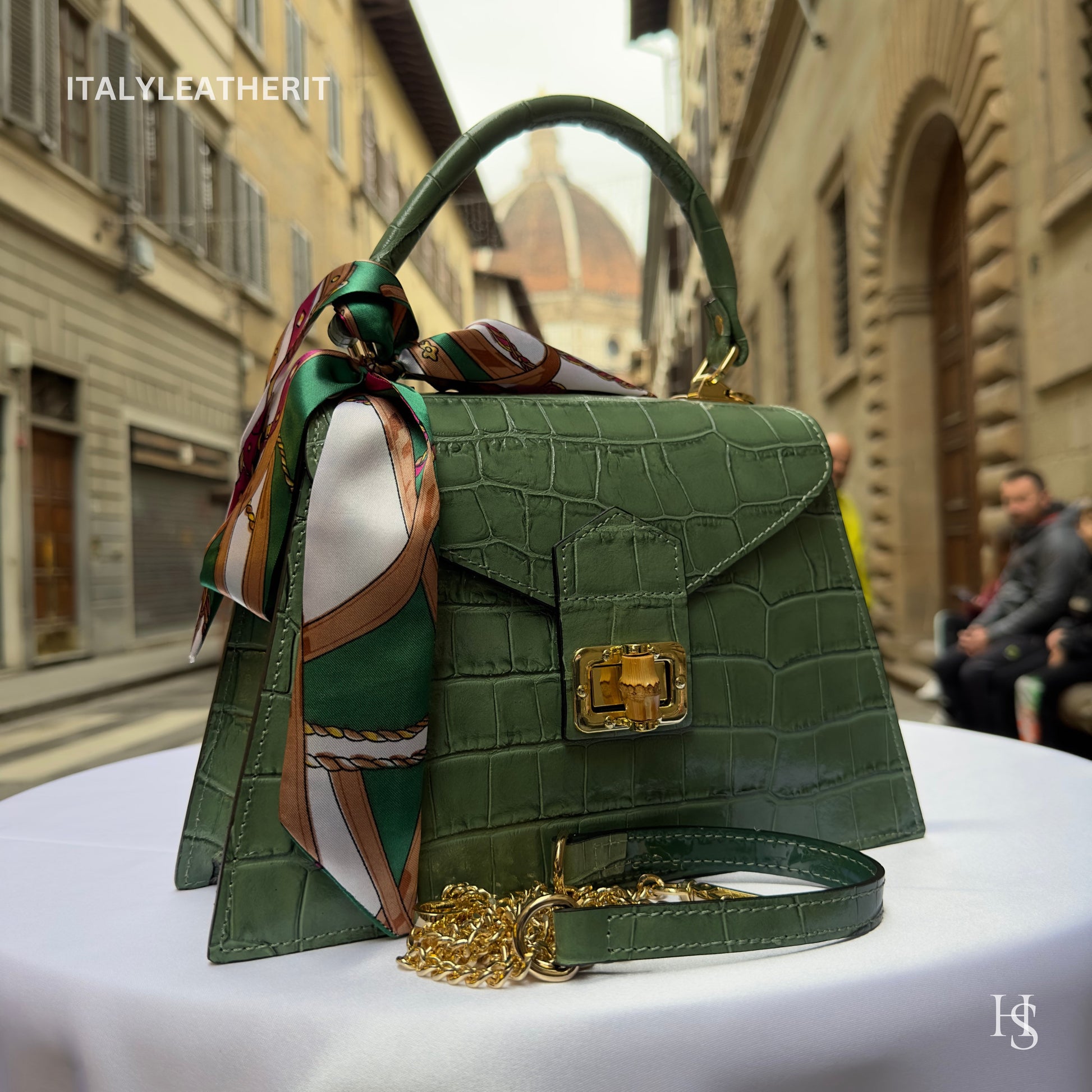 Italian Handmade Leather Bags For Woman l l Elegant Leather Tote From Florence || Made in Italy, Premium Purse