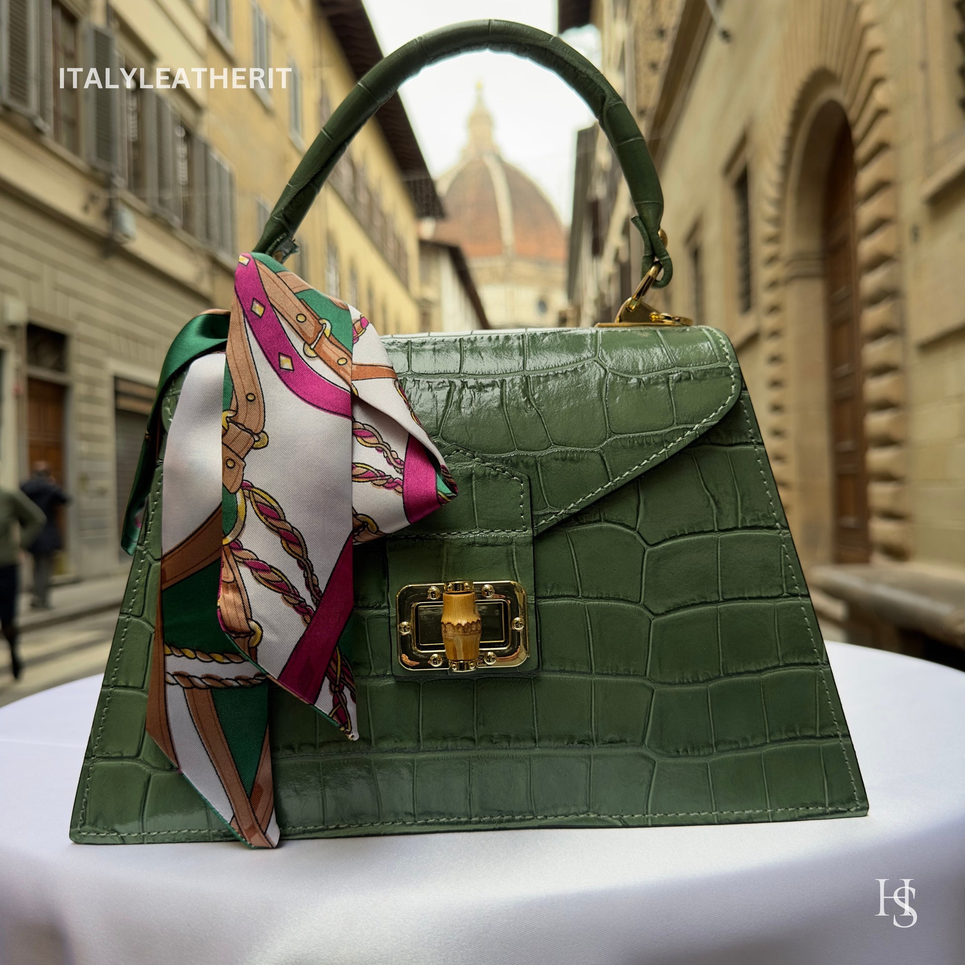 Italian Handmade Leather Bags For Woman l l Elegant Leather Tote From Florence || Made in Italy, Premium Purse
