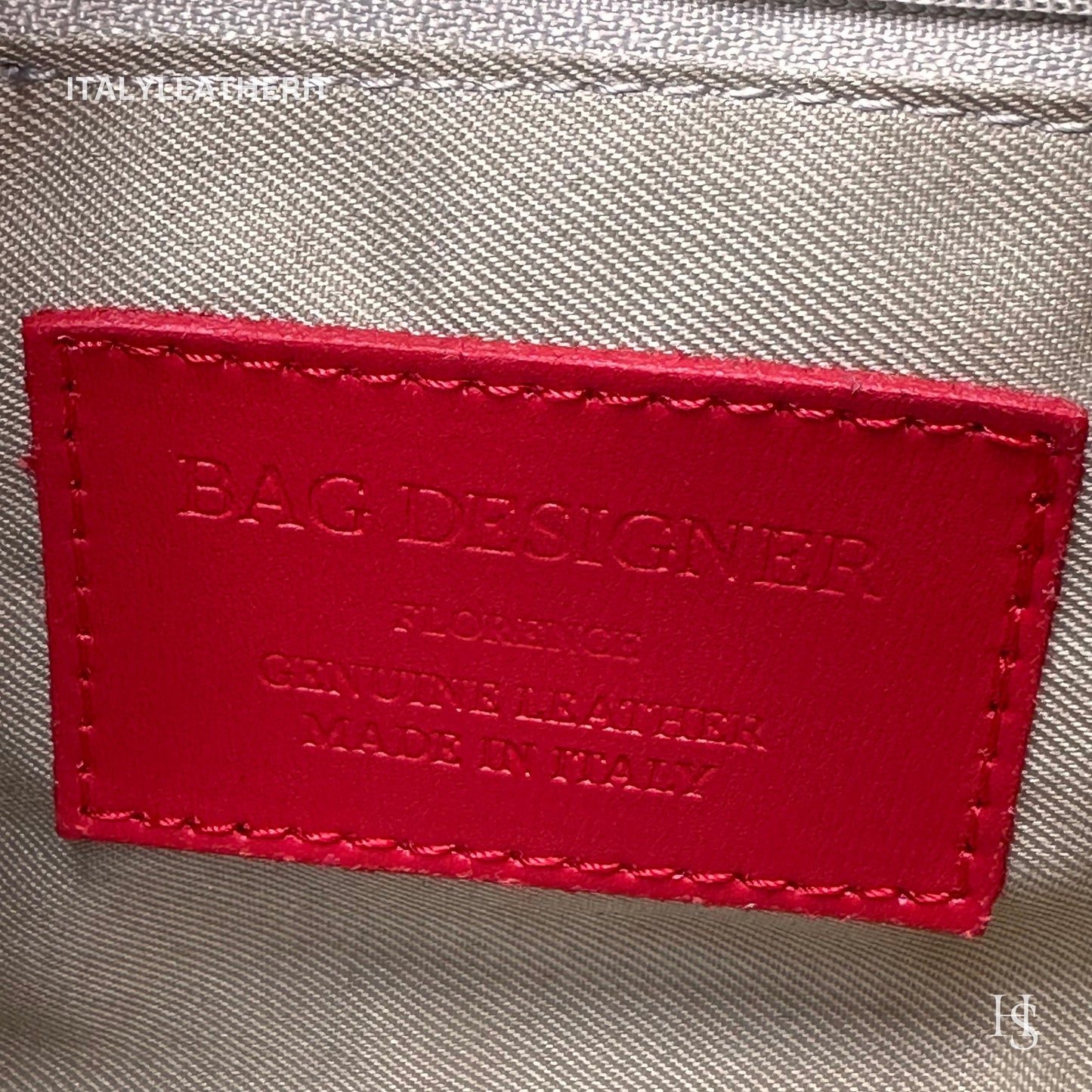 Italian Handmade Leather Bags For Women | Elegant Leather Tote From Florence, Red Leather Bag