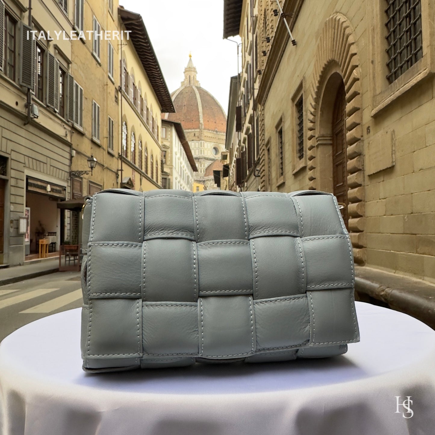 Italian Handmade Leather Bags For Woman l l Elegant Leather Tote From Florence, soft leather, Made in Italy