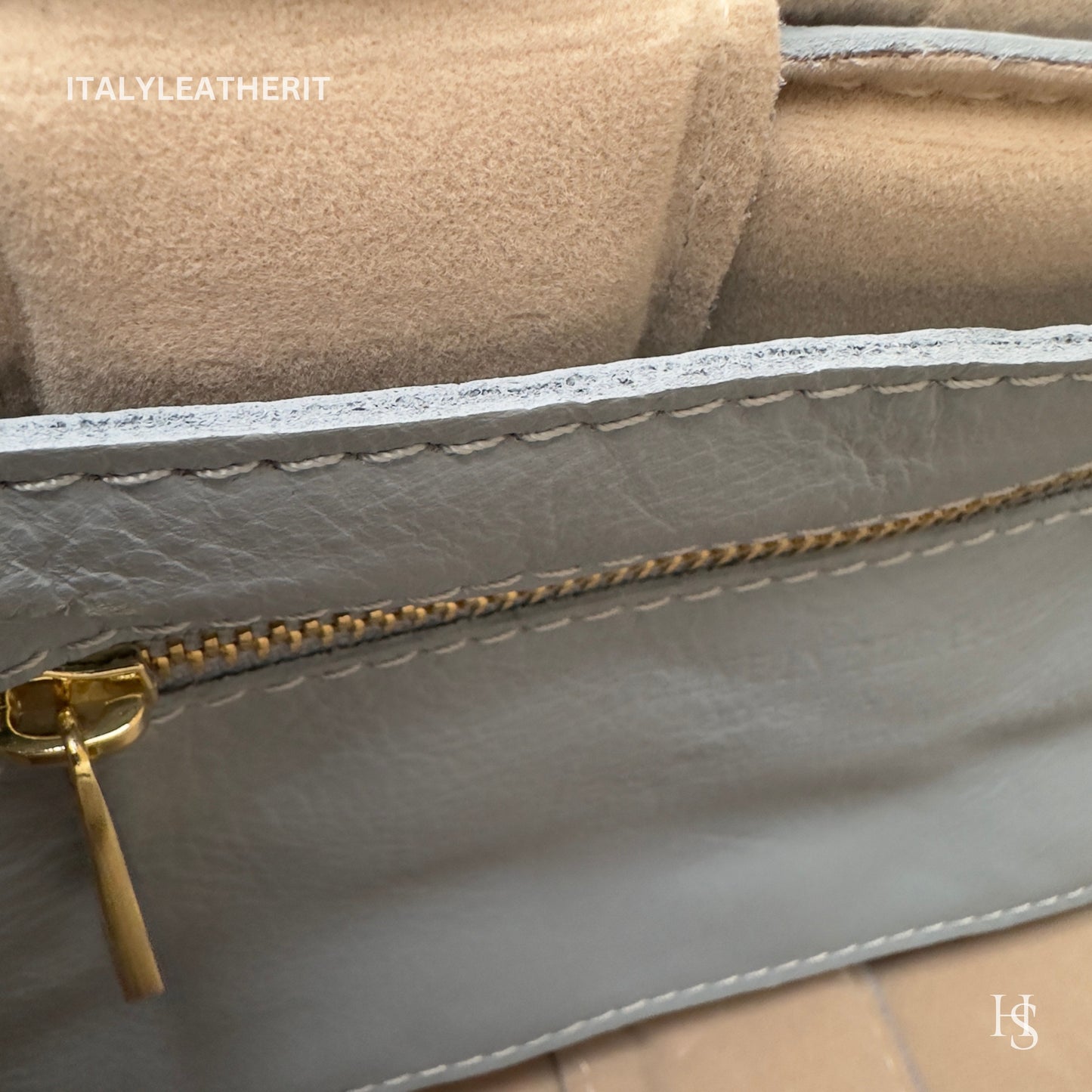 Italian Handmade Leather Bags For Woman l l Elegant Leather Tote From Florence, soft leather, Made in Italy