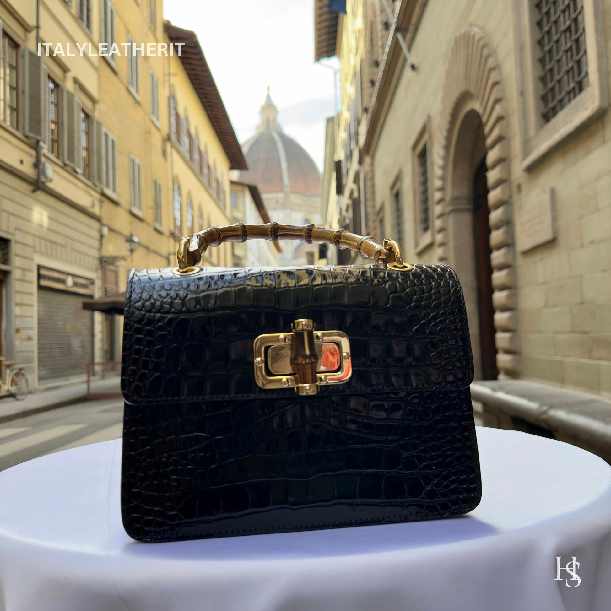 Italian Handmade Leather Bags For Woman l l Elegant Leather Tote From Florence