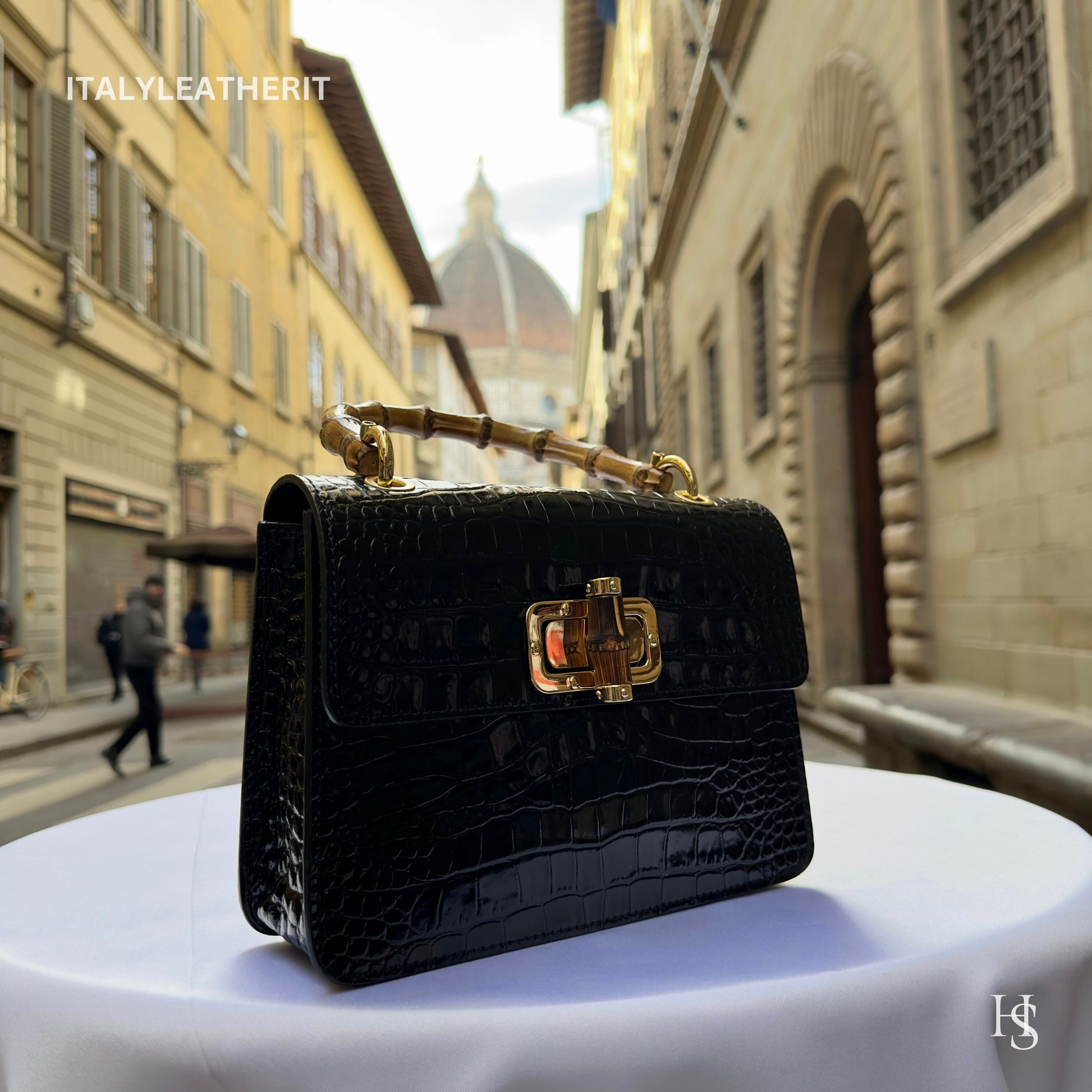 Italian Handmade Leather Bags For Woman l l Elegant Leather Tote From Florence