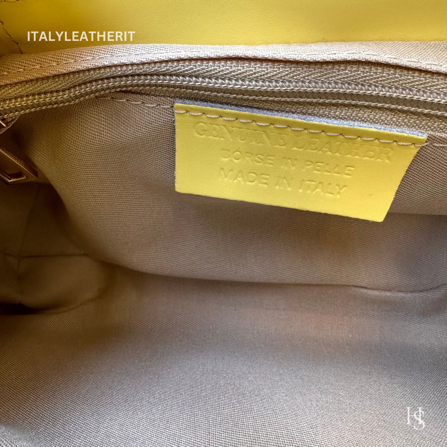 Italian Handmade Leather Bags For Women | Elegant Leather Tote From Florence | Made in Italy Summer Leather Bag