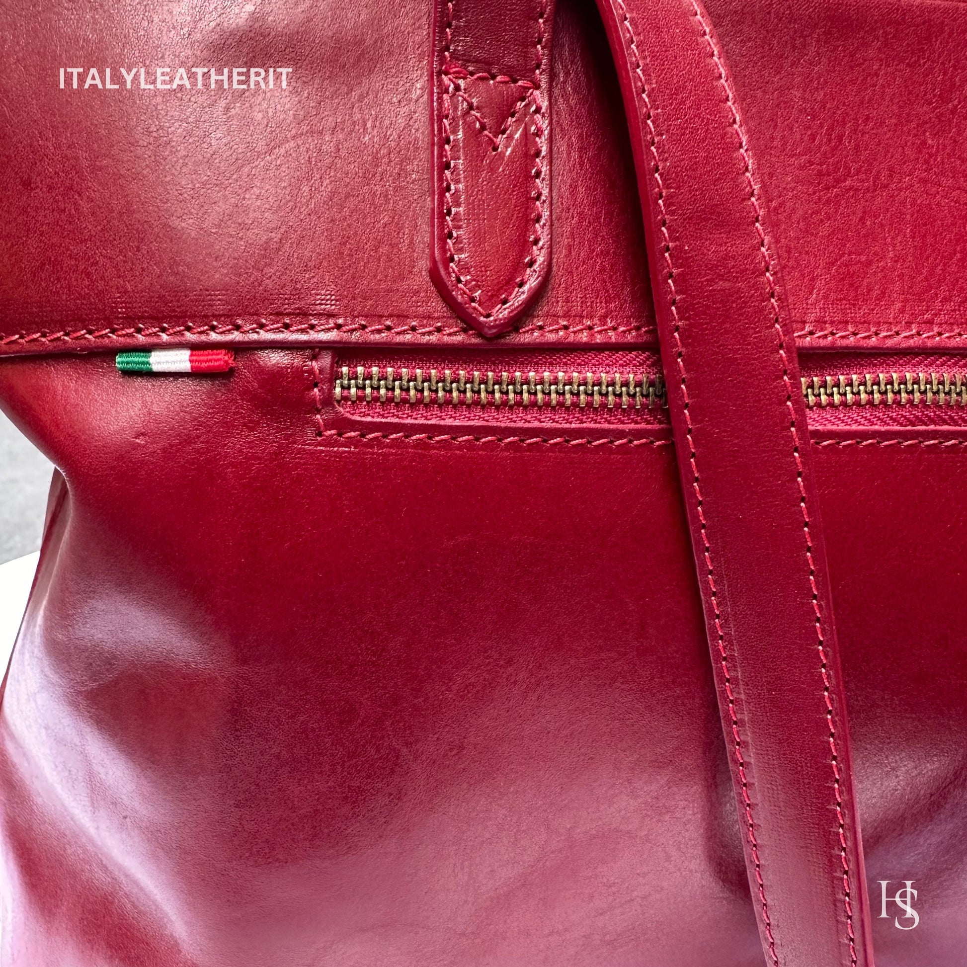 Italian Handmade Leather Bags For Women l l Elegant Leather Tote From Florence, Stylish Women's Bag